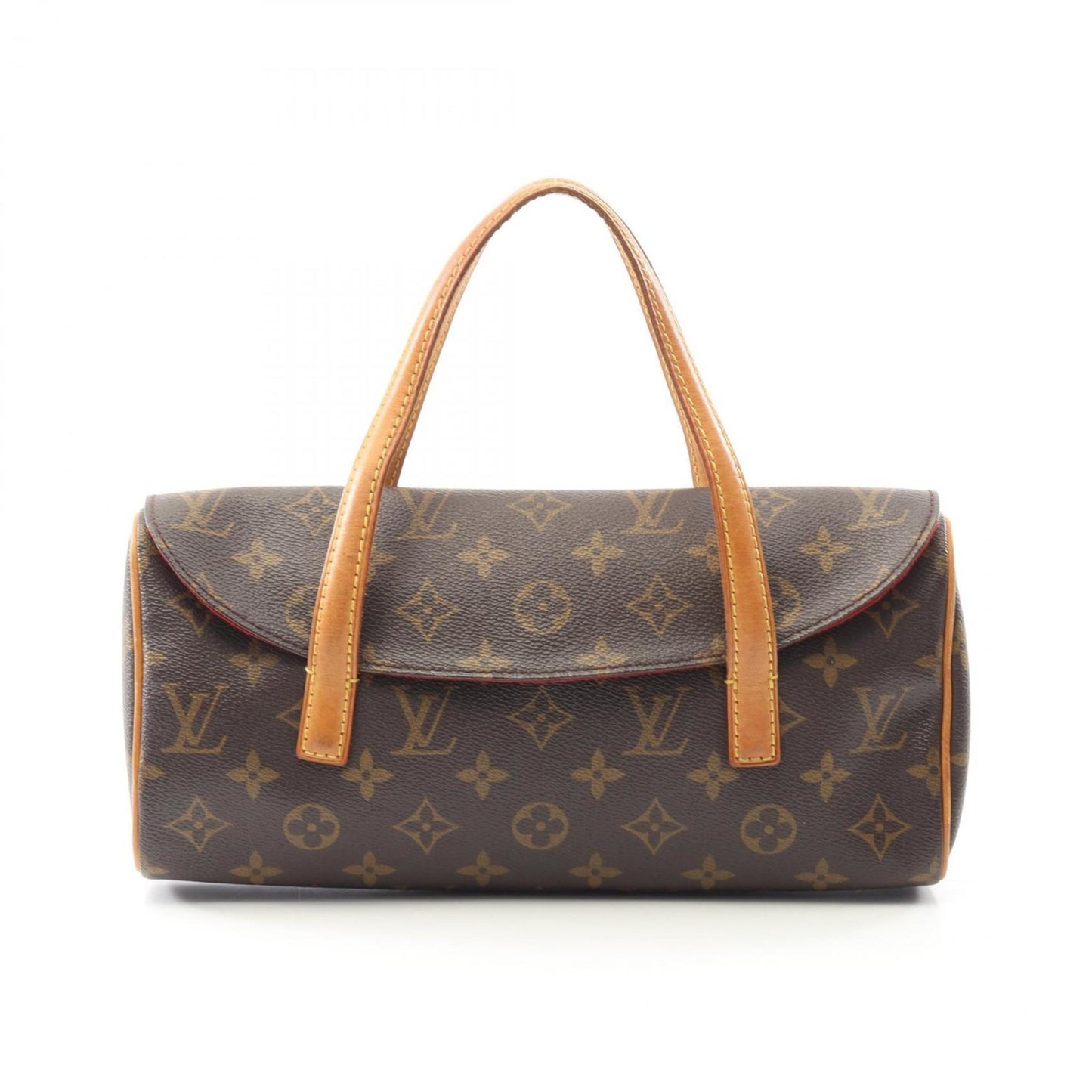 Louis Vuitton Sonatine, Brown, Canvas, handbag