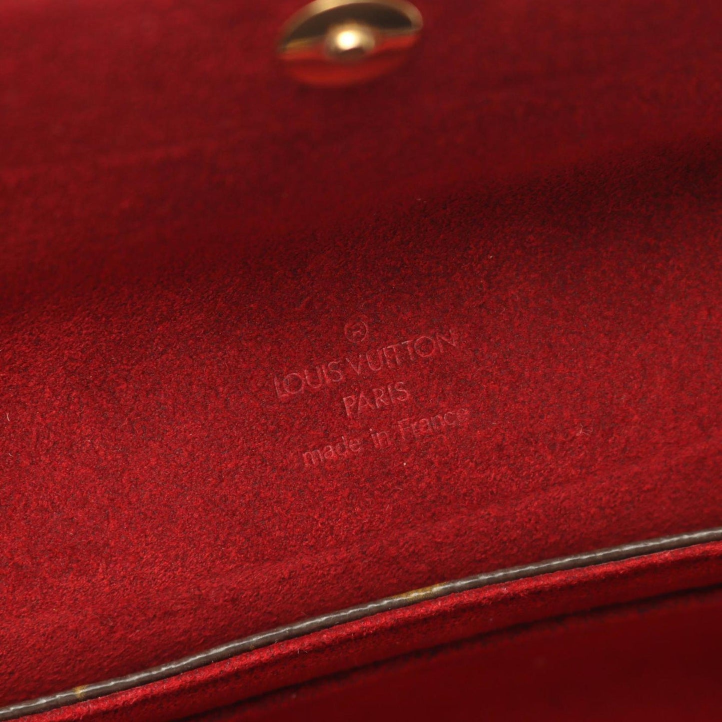 Louis Vuitton Sonatine, Brown, Canvas, handbag