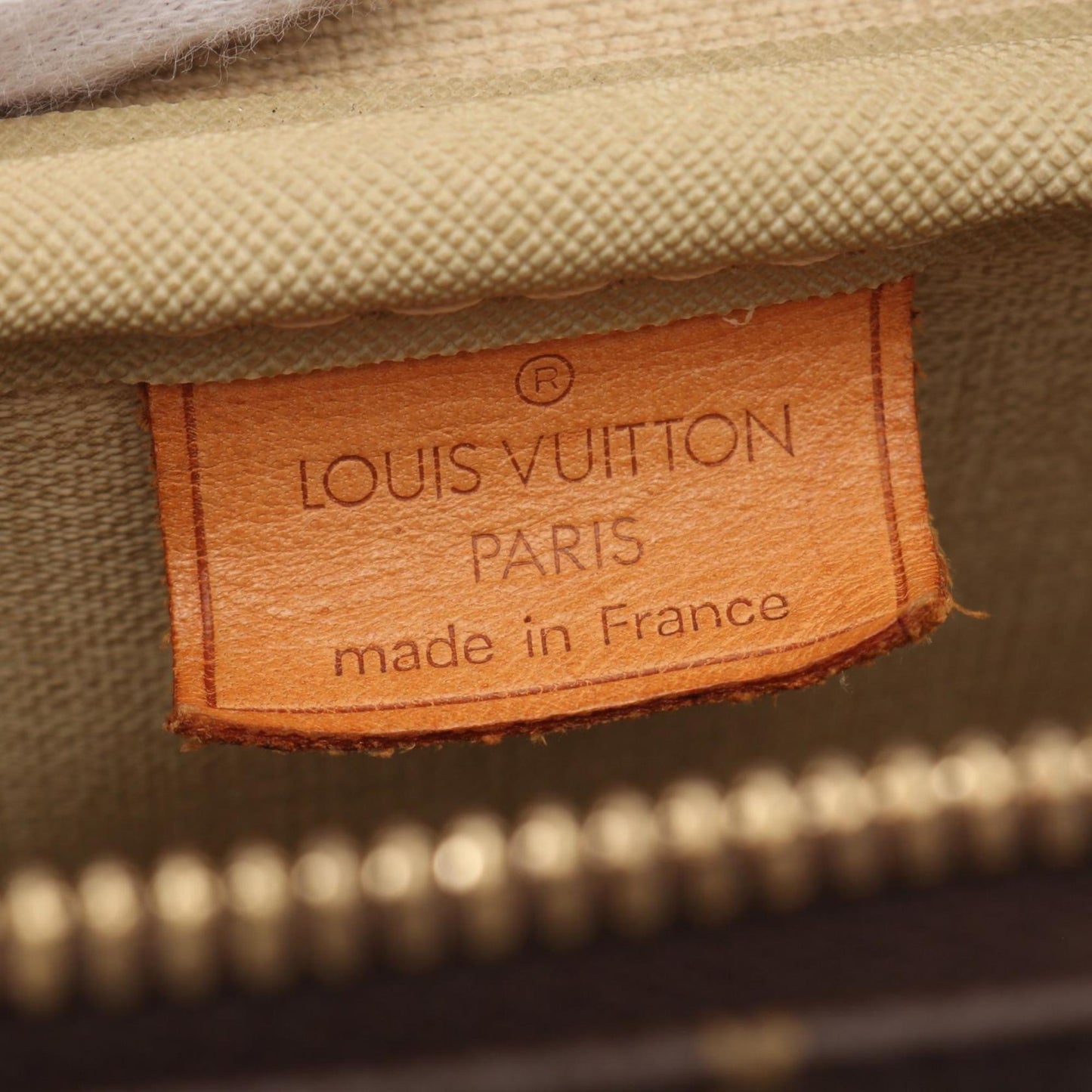 Louis Vuitton Deauville, Brown, Canvas, handbag