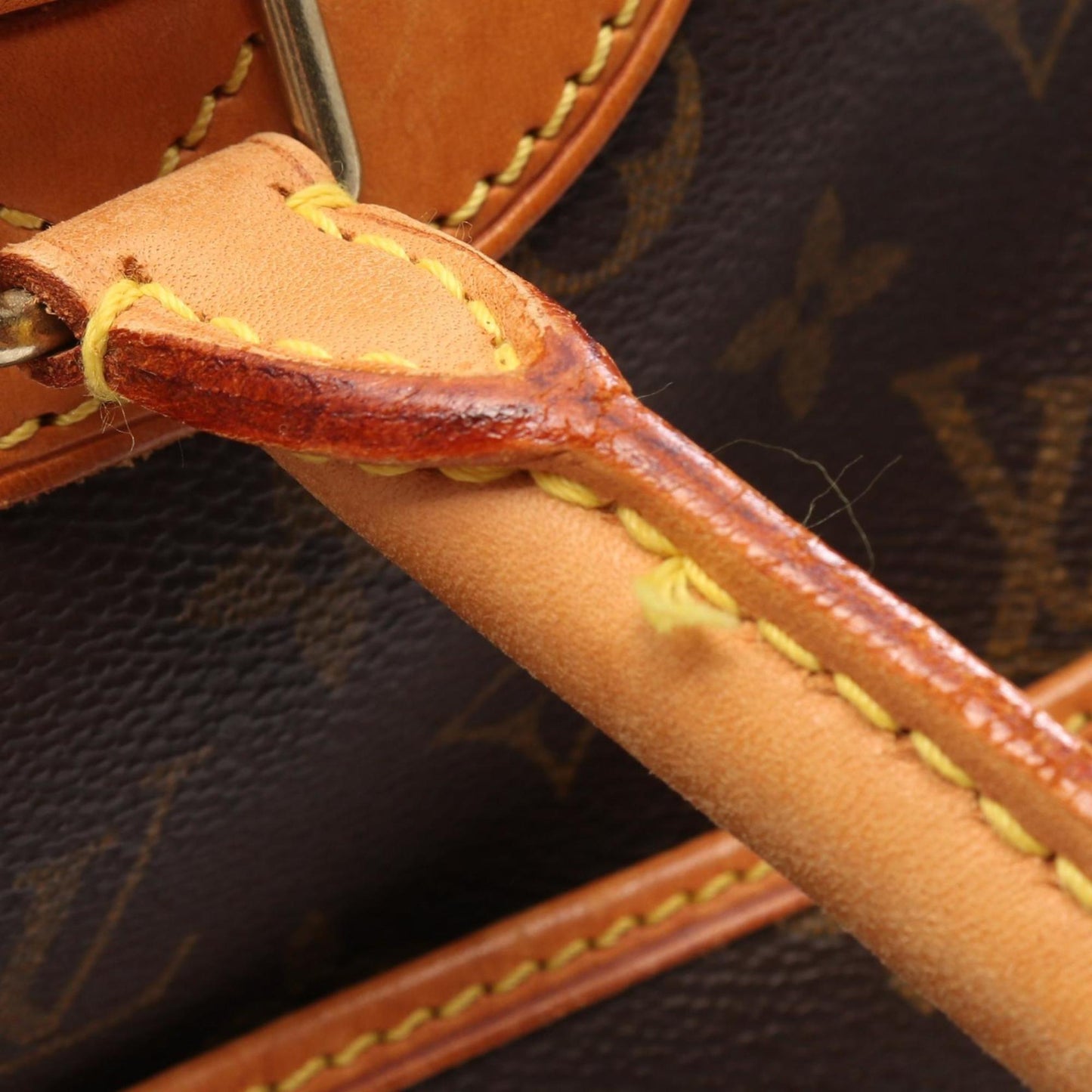 Louis Vuitton Deauville, Brown, Canvas, handbag