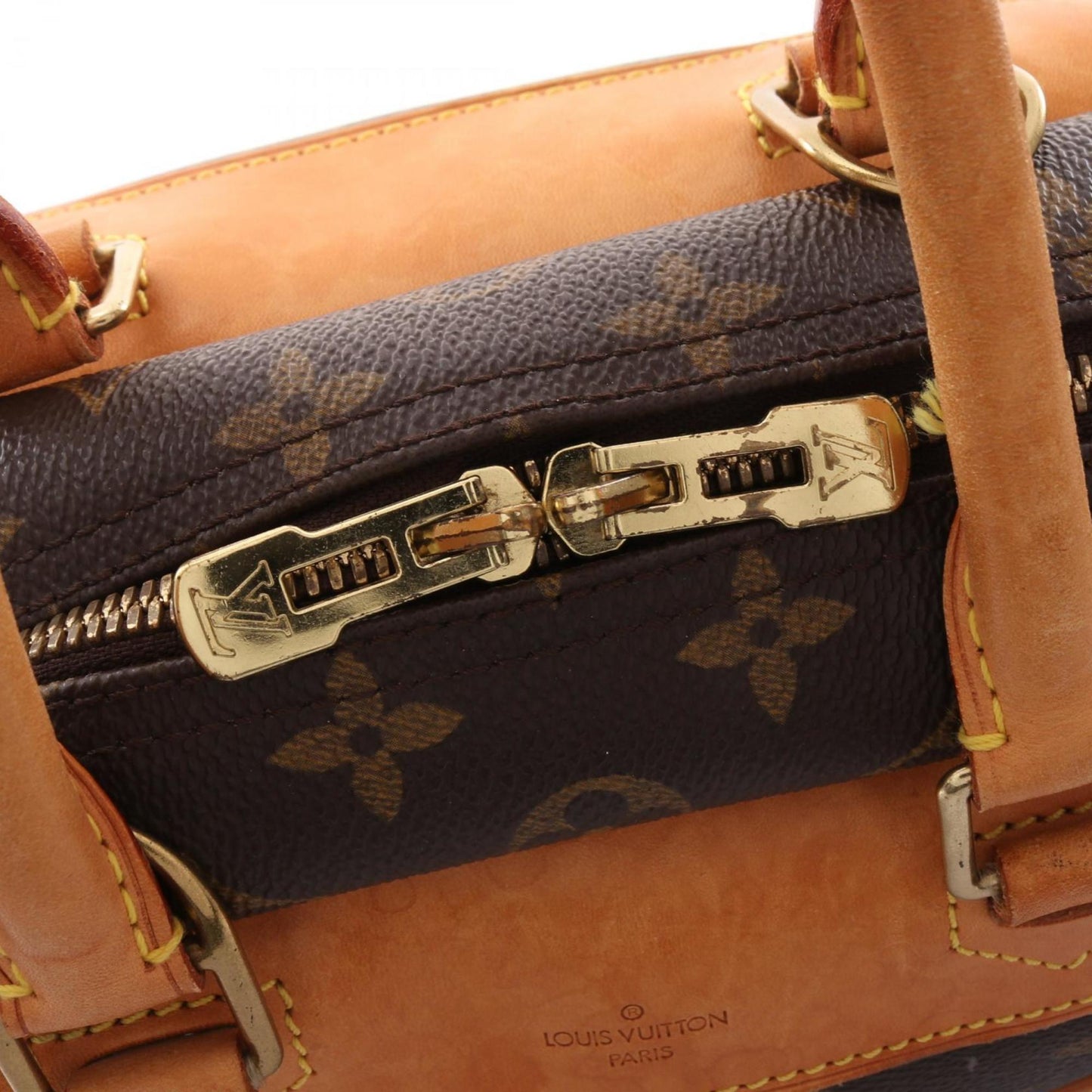 Louis Vuitton Deauville, Brown, Canvas, handbag