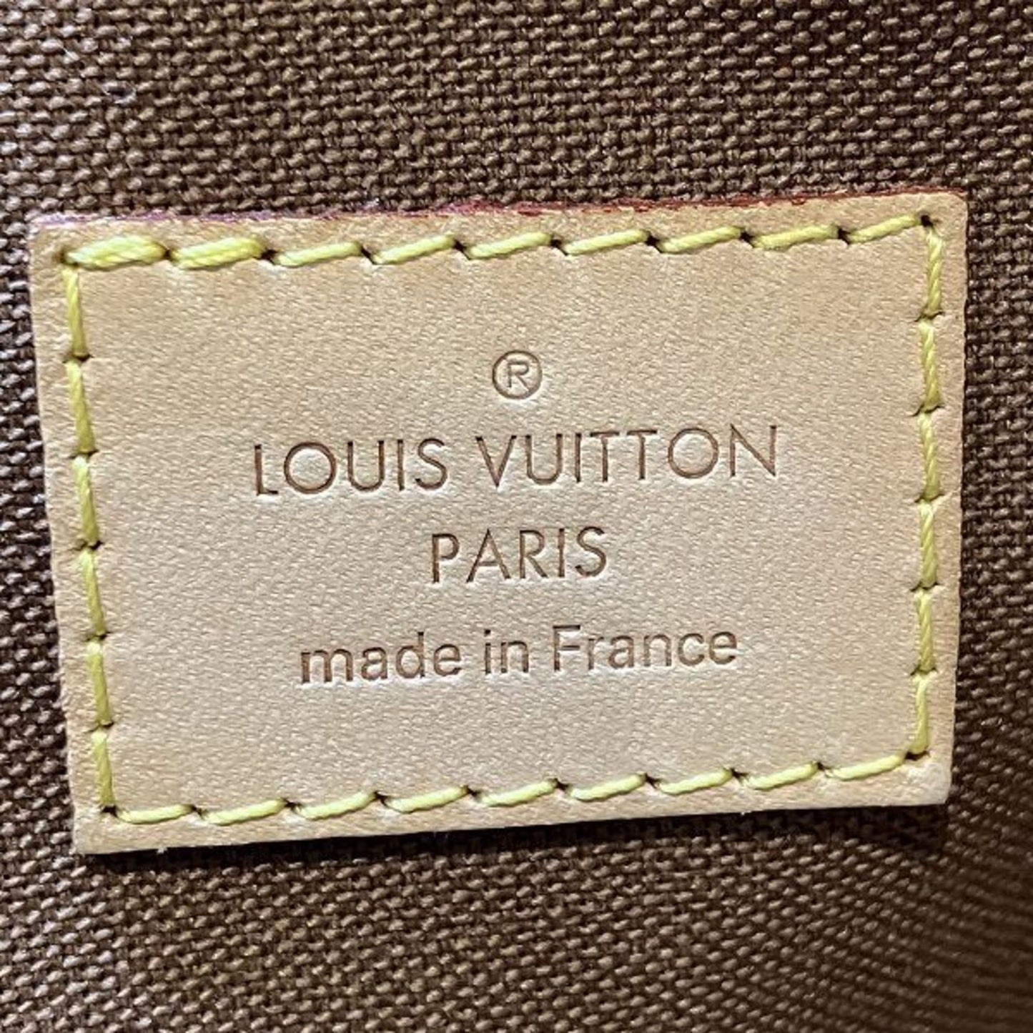 Louis Vuitton Tivoli, Brown, Canvas, handbag