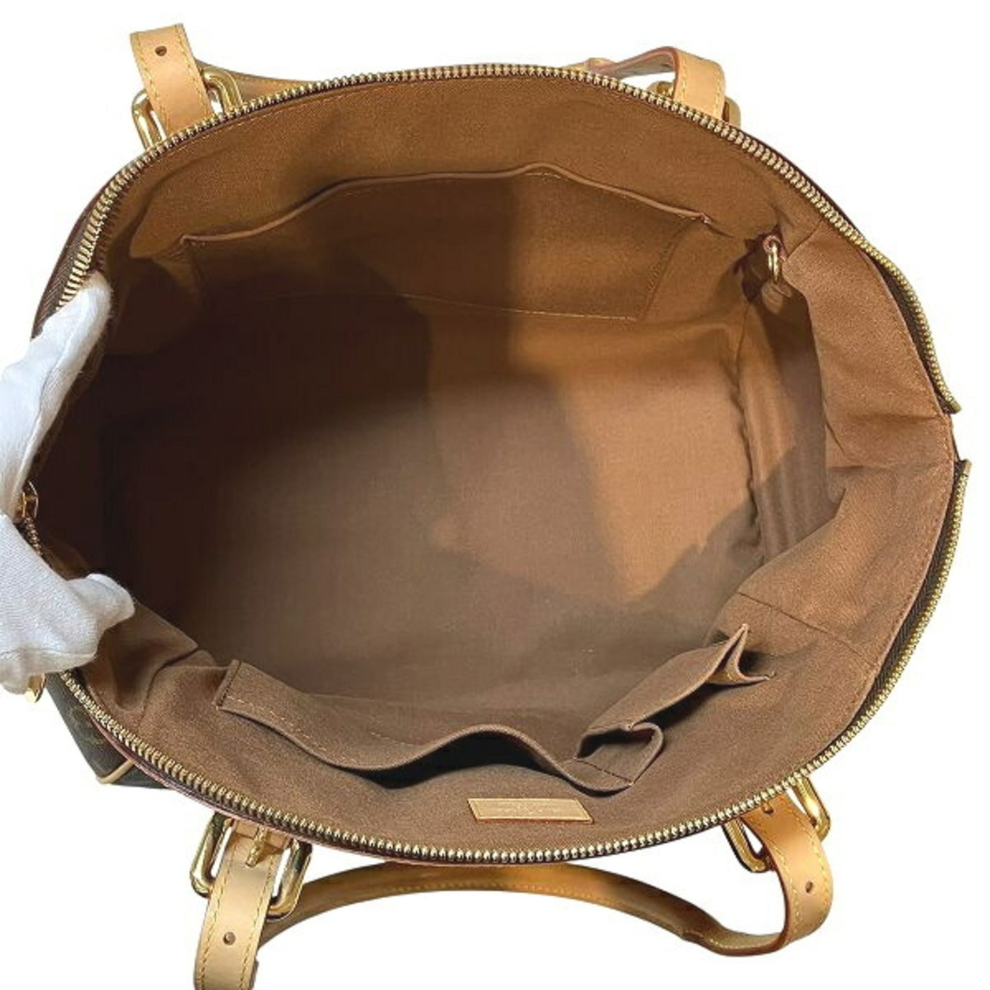 Louis Vuitton Tivoli, Brown, Canvas, handbag