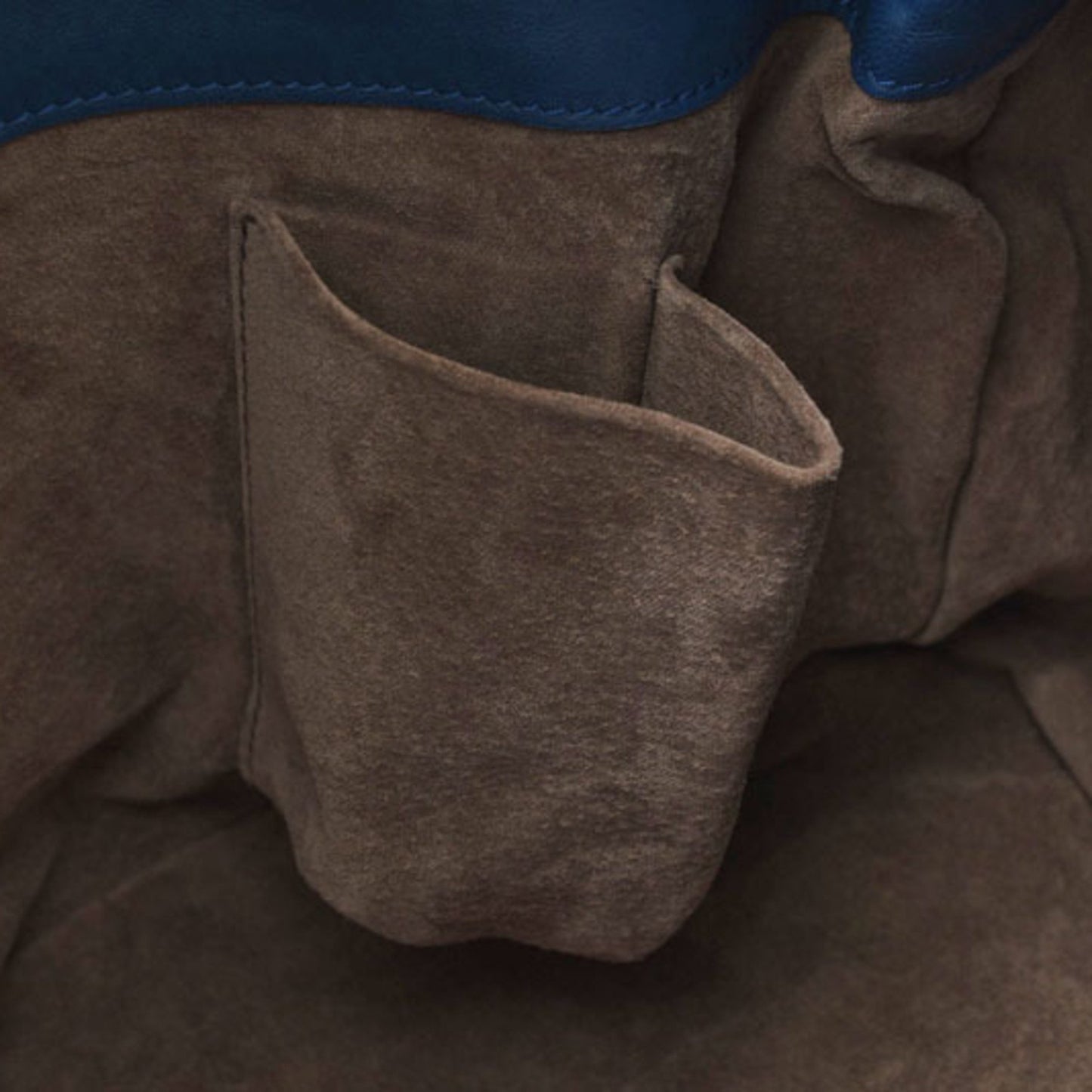 Bottega Veneta Intrecciato, Blue, Leather, tote