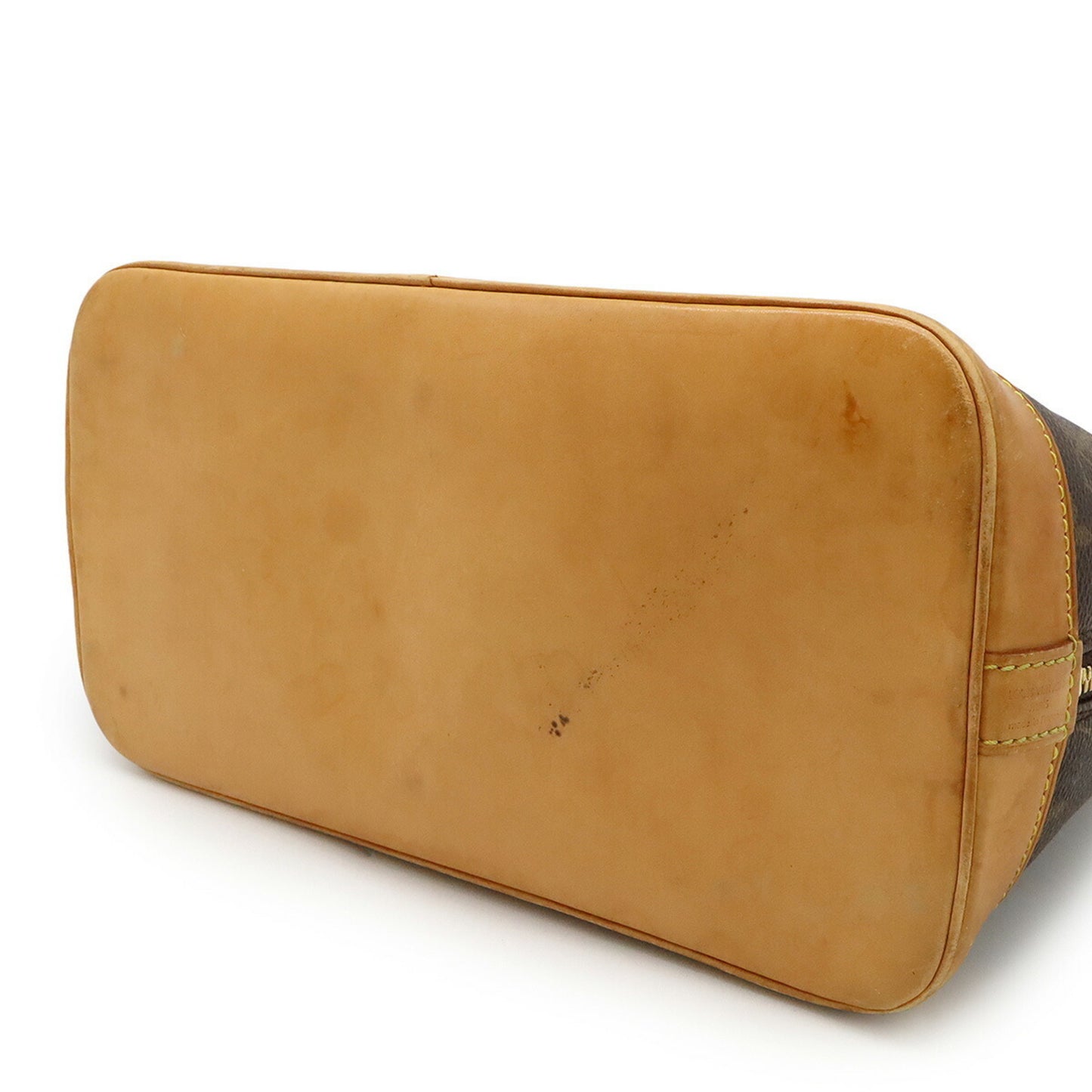 Louis Vuitton Alma, Brown, Canvas, handbag