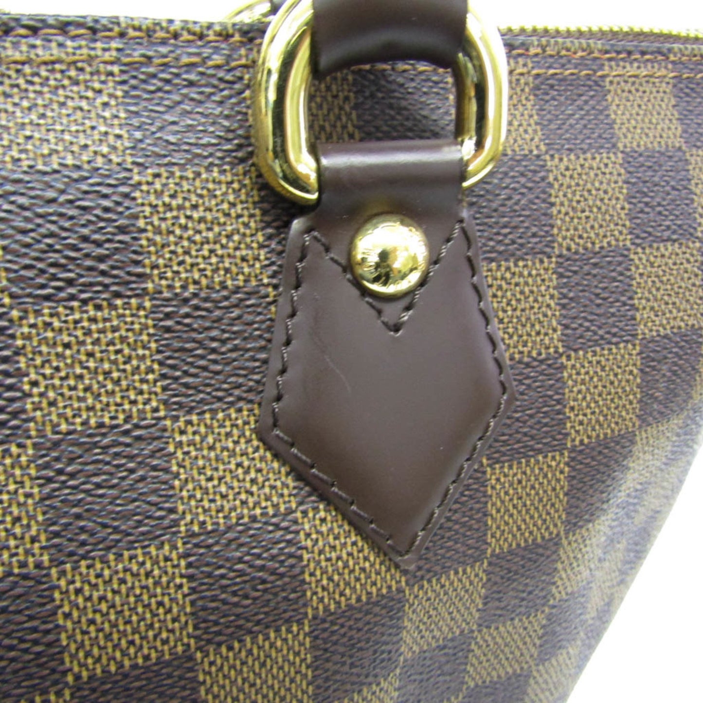 Louis Vuitton Saleya, Brown, Canvas, handbag