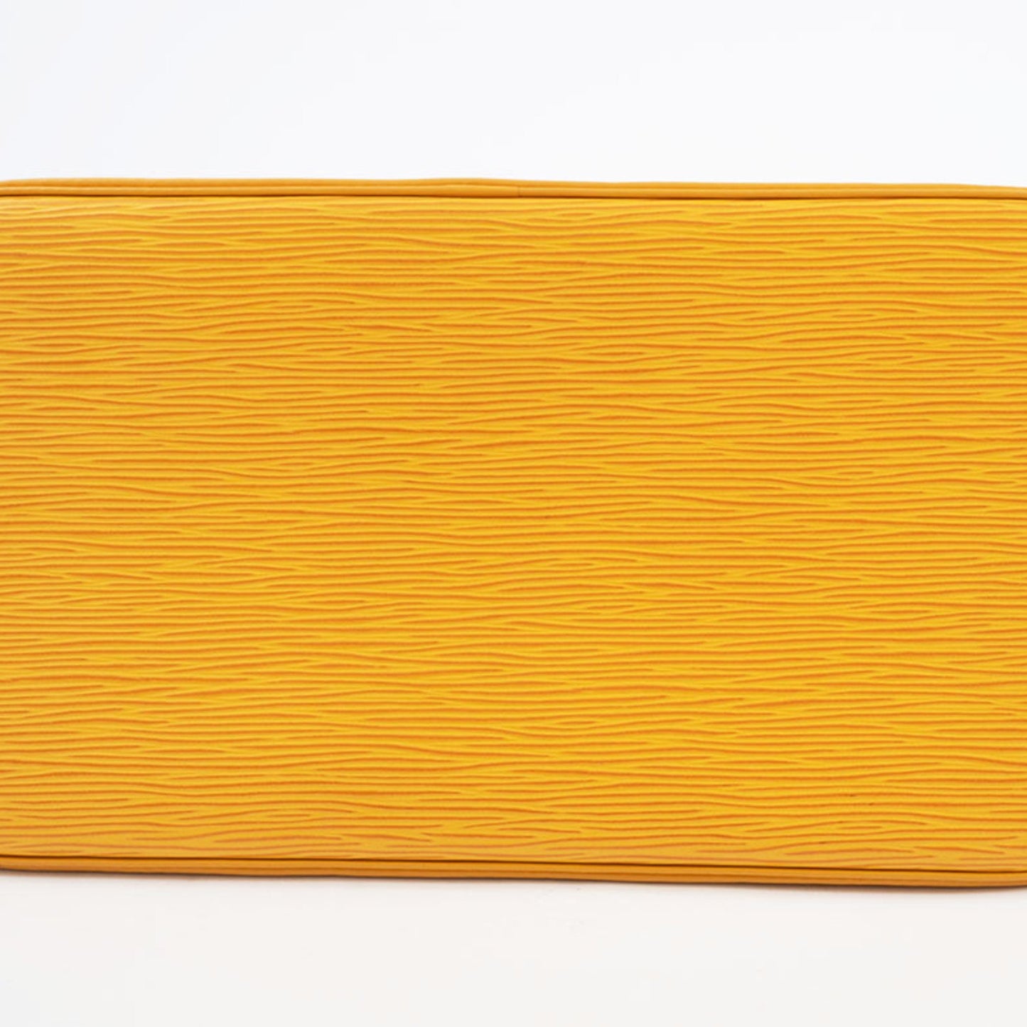 Louis Vuitton Alma, Yellow, Leather, handbag