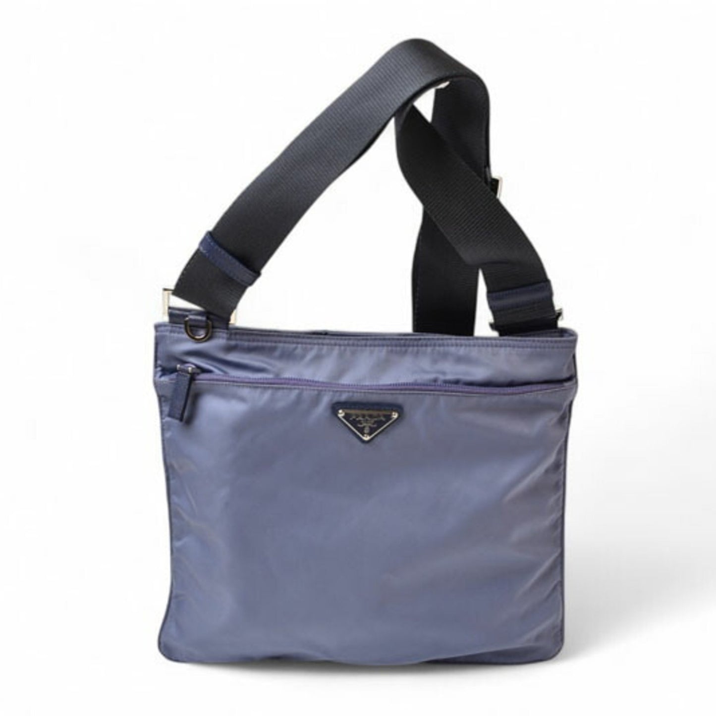 Prada Tessuto, Purple, NYLON, shoulder