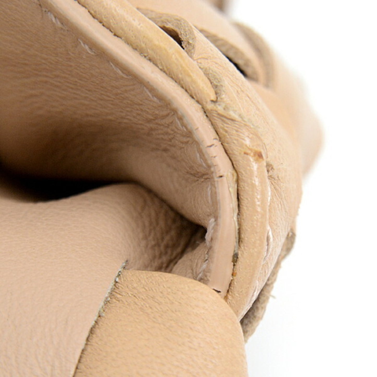 Bottega Veneta Intrecciato, Beige, Leather, shoulder