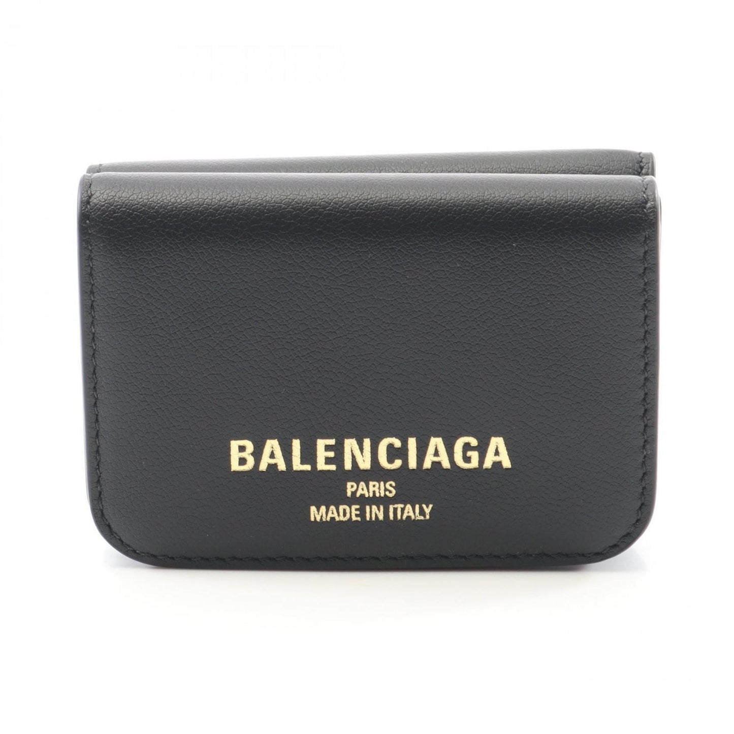 Balenciaga Cash mini wallet, Black, Leather, wallet