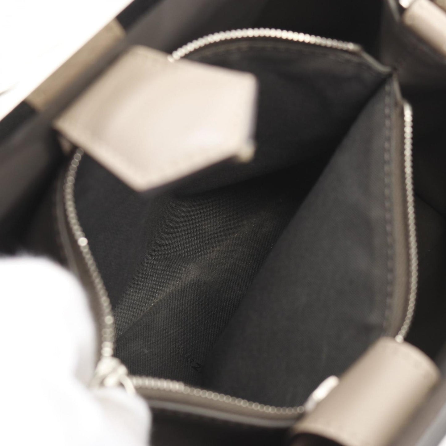 Fendi 2Jours, Beige, Leather, handbag