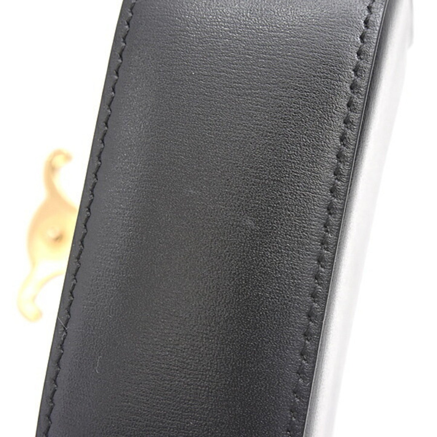 Céline Claude, Black, Leather, shoulder