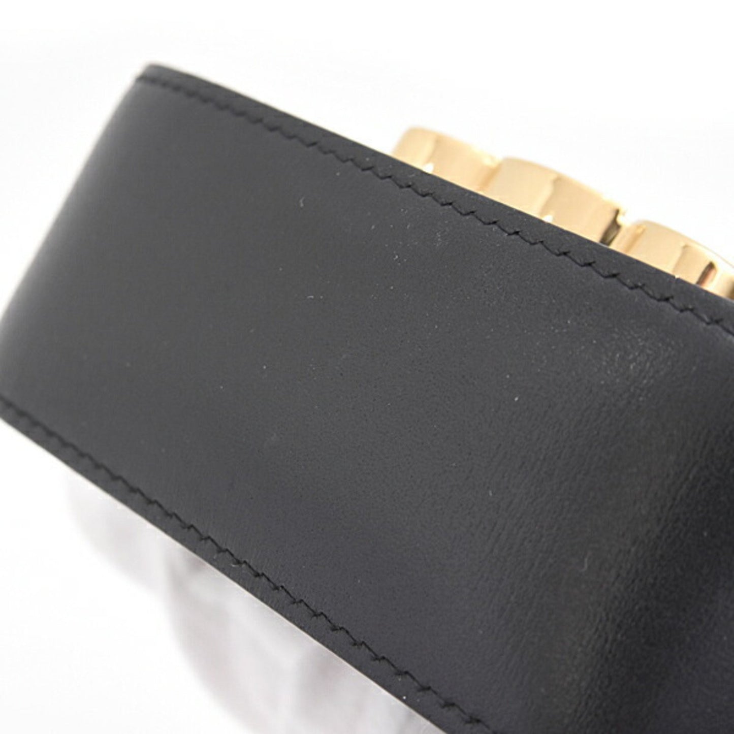 Céline Claude, Black, Leather, shoulder