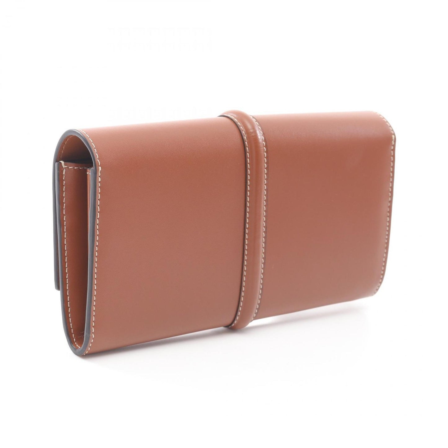 Céline 16 PM, Brown, Leather, wallet