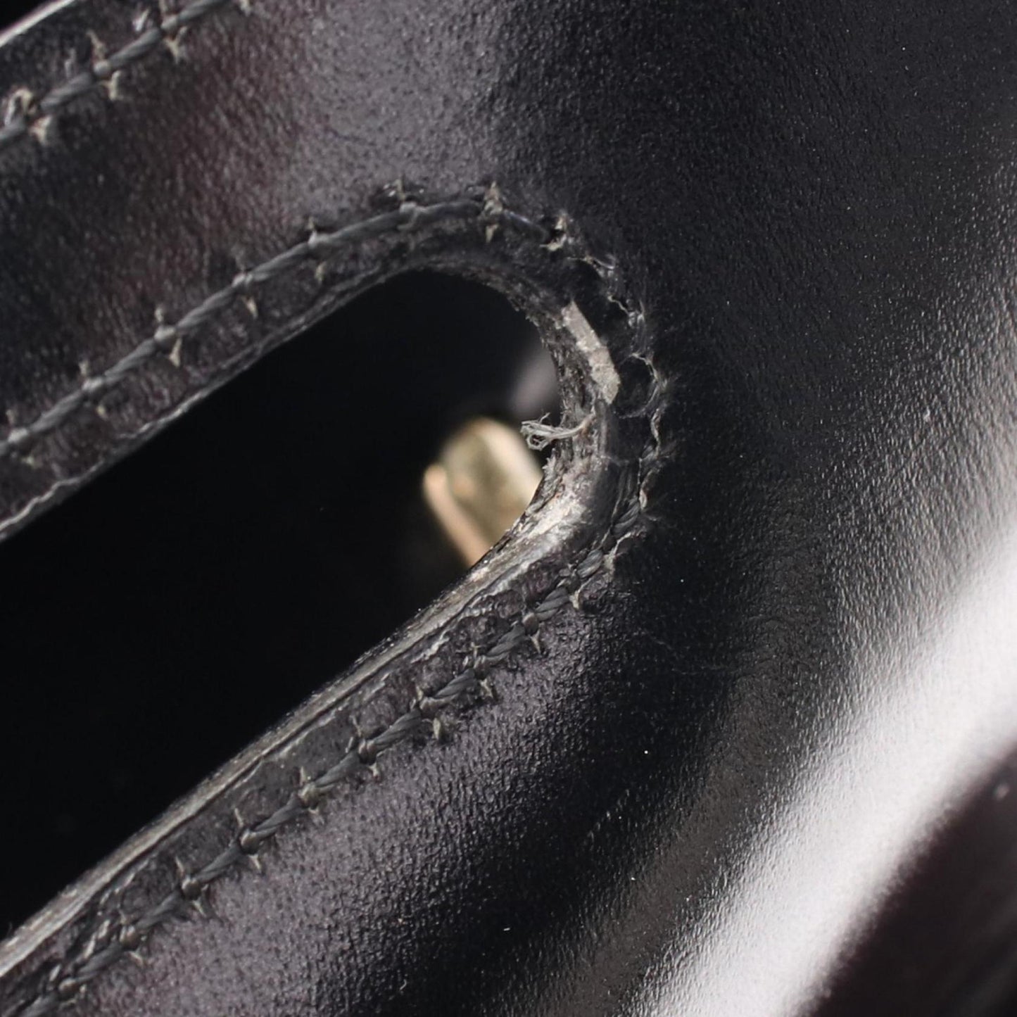 Céline, Black, Leather, handbag