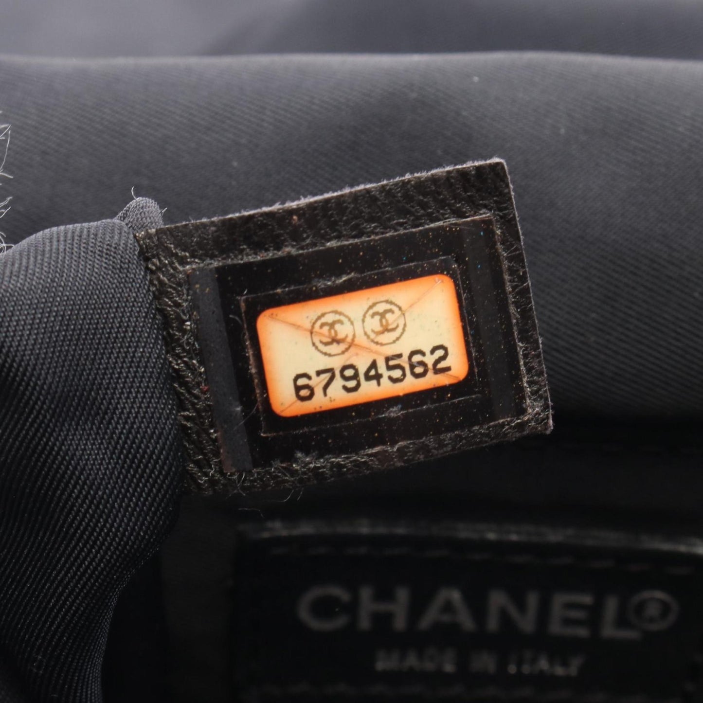 Chanel Travel line, Black, NYLON, handbag