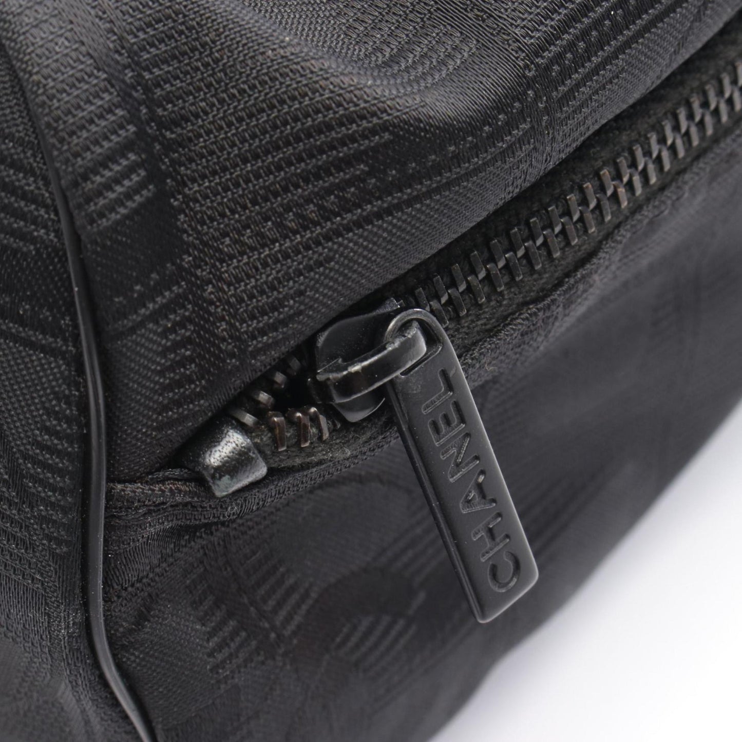 Chanel Travel line, Black, NYLON, handbag