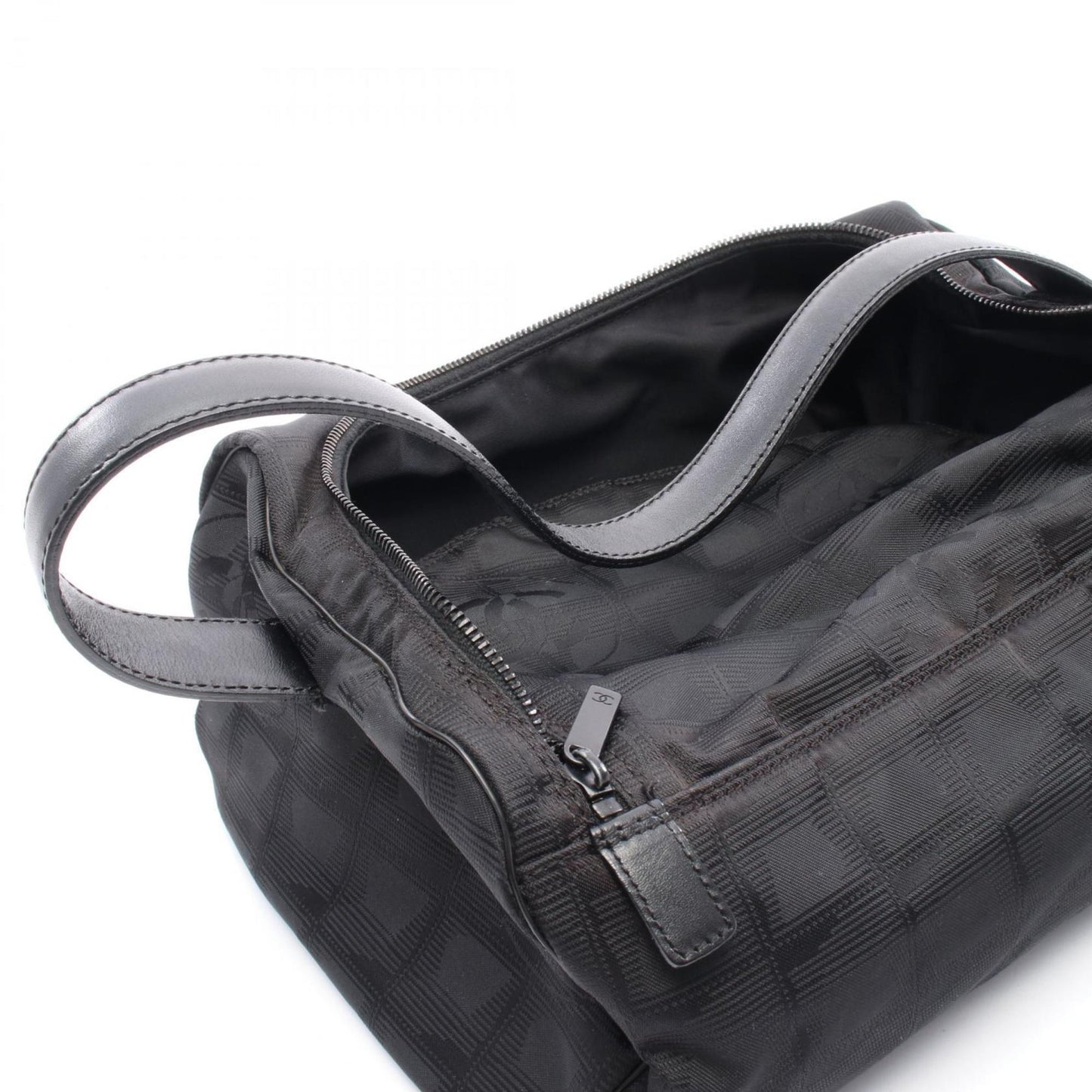 Chanel Travel line, Black, NYLON, handbag