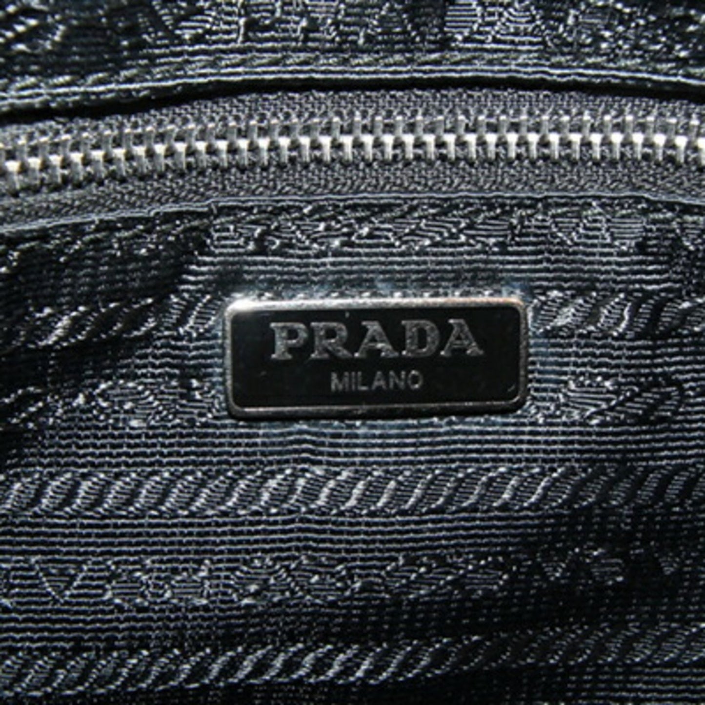 Prada Tessuto, Black, NYLON, shoulder