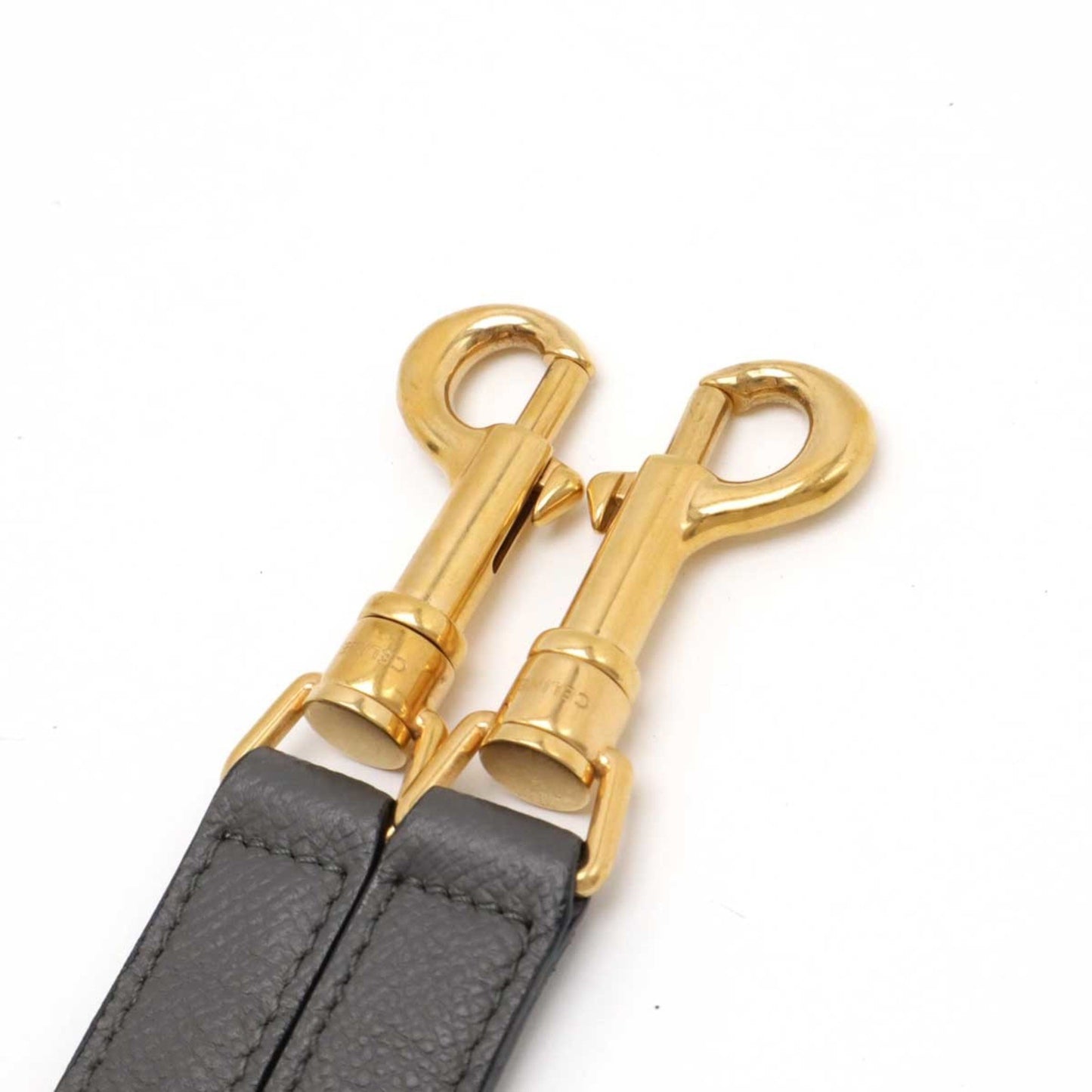 Céline Belt, Grey, Leather, handbag