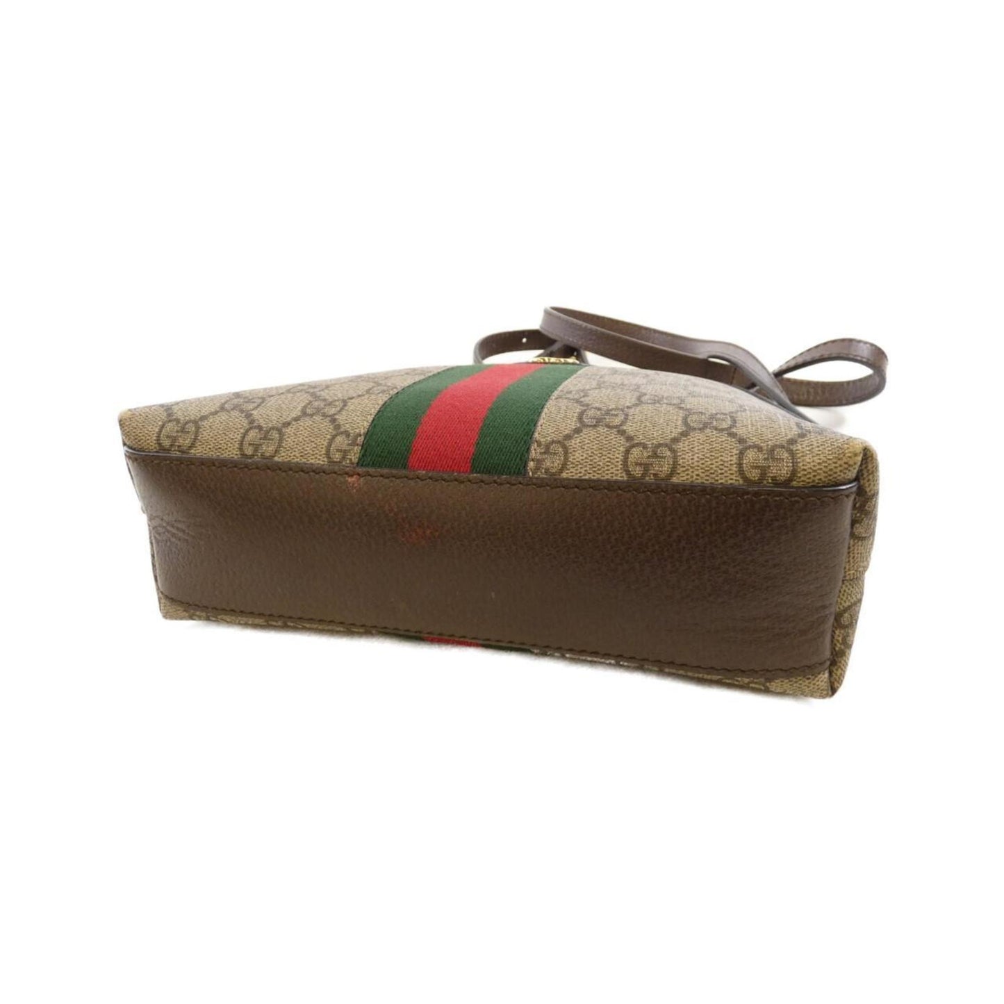 Gucci Ophidia, Beige, Canvas, shoulder