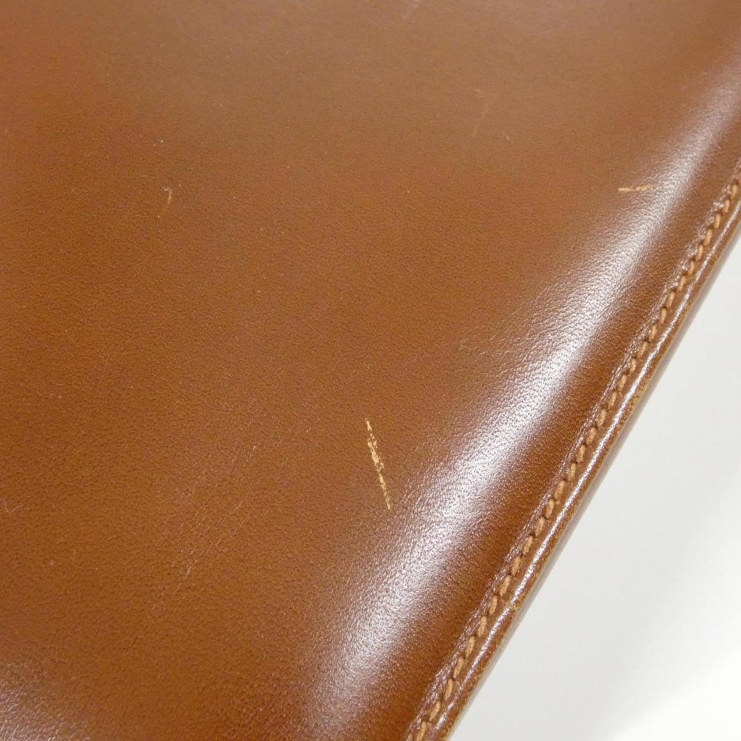 Salvatore Ferragamo Gancini, Brown, Leather, handbag