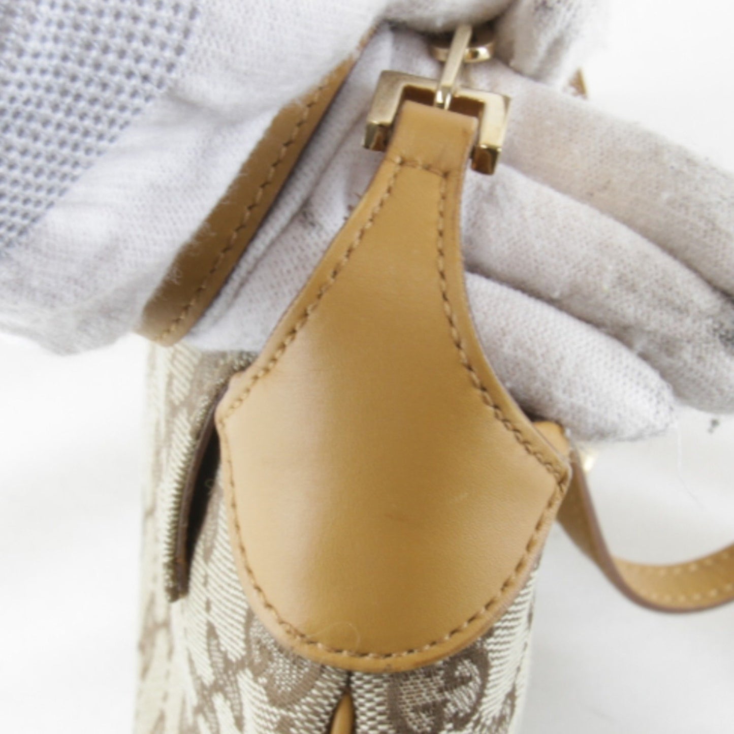 Gucci GG canvas, Brown, Canvas, shoulder