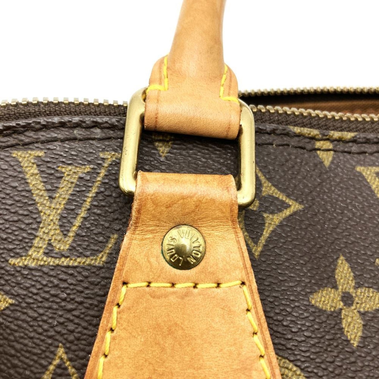 Louis Vuitton Alma, Brown, Canvas, handbag