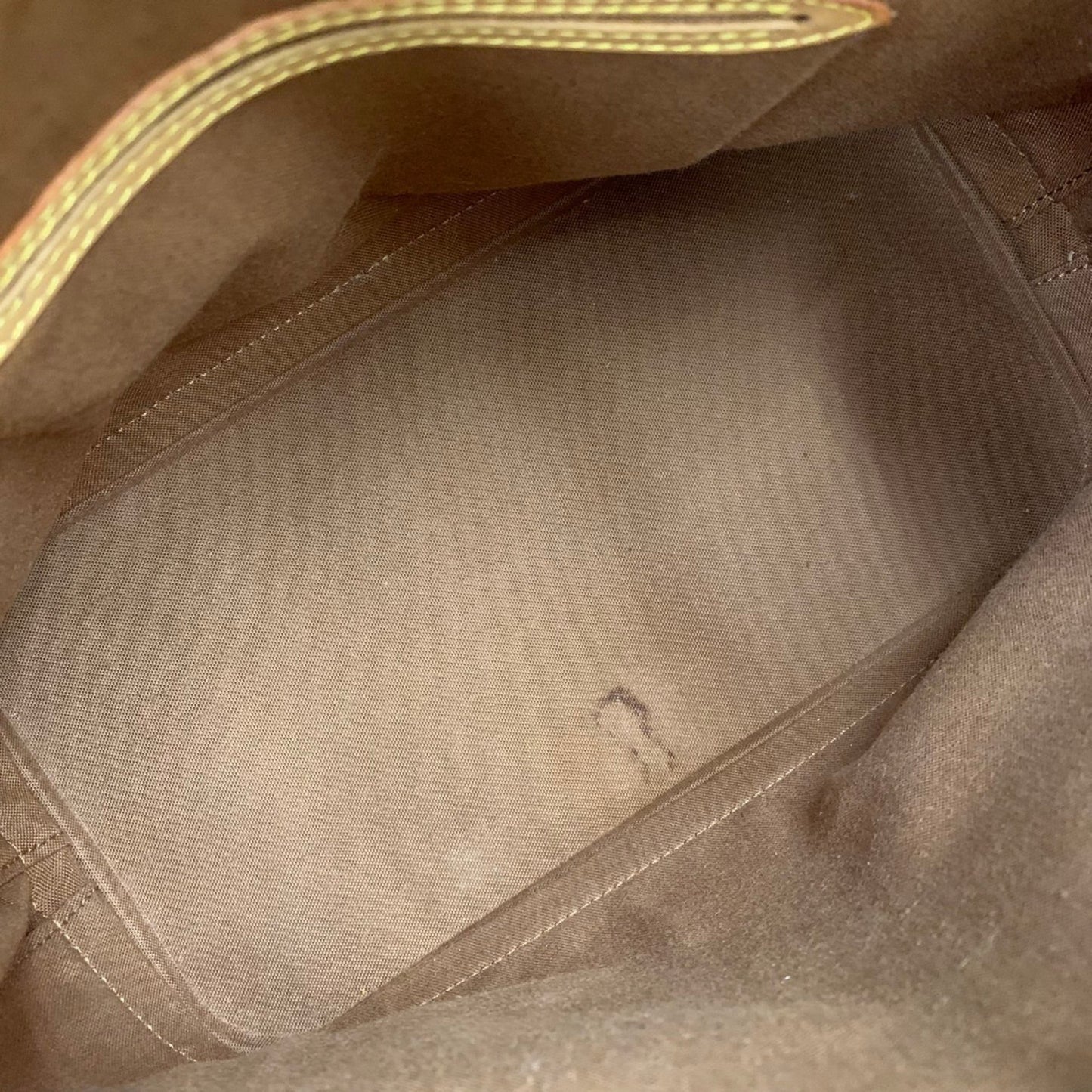 Louis Vuitton Alma, Brown, Canvas, handbag