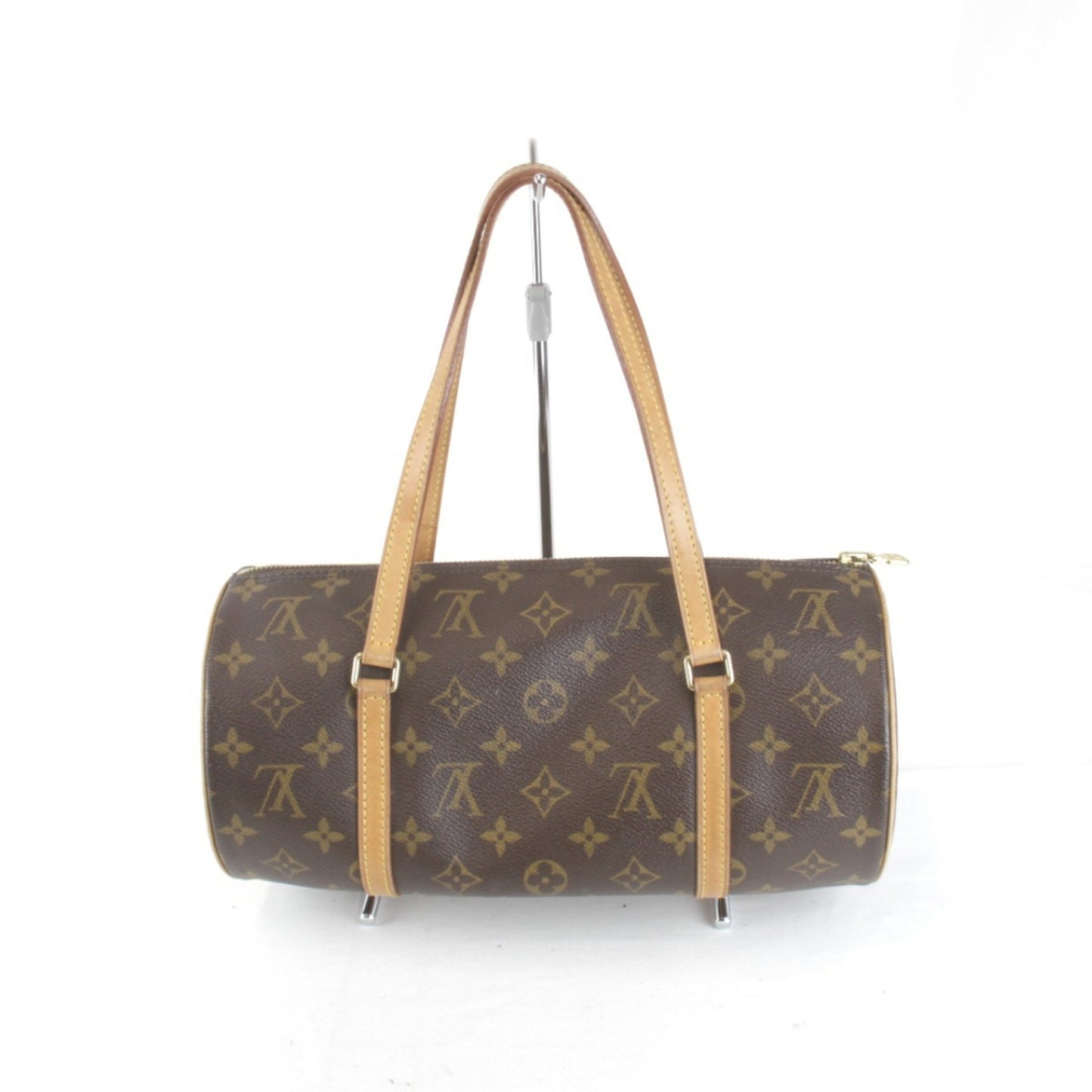 Louis Vuitton Papillon 30, Brown, Canvas, handbag