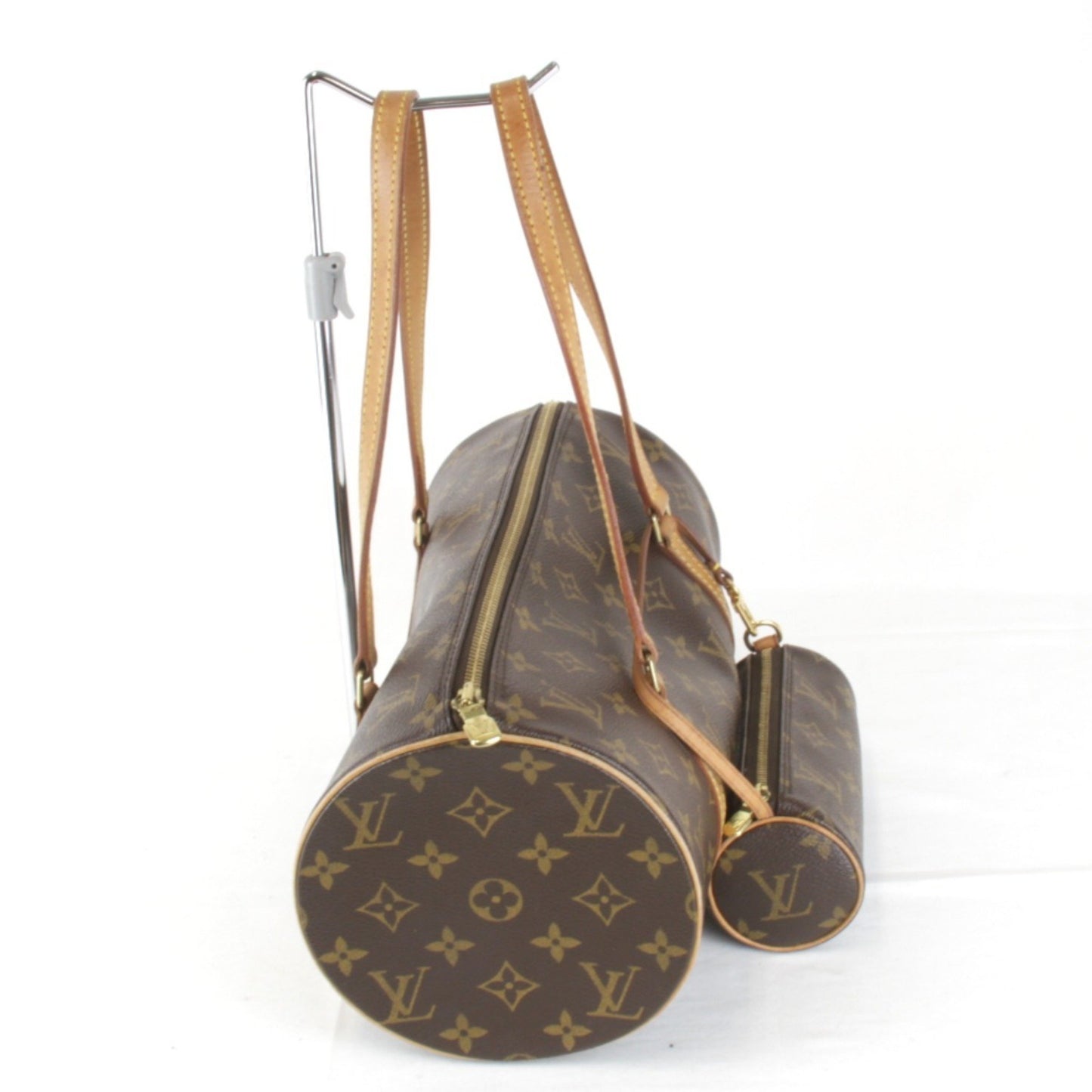 Louis Vuitton Papillon 30, Brown, Canvas, handbag