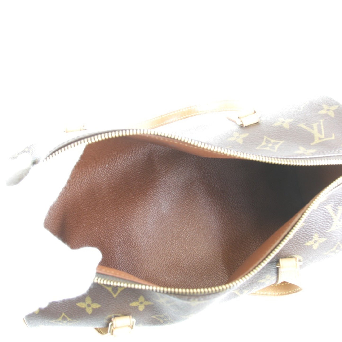 Louis Vuitton Papillon 30, Brown, Canvas, handbag