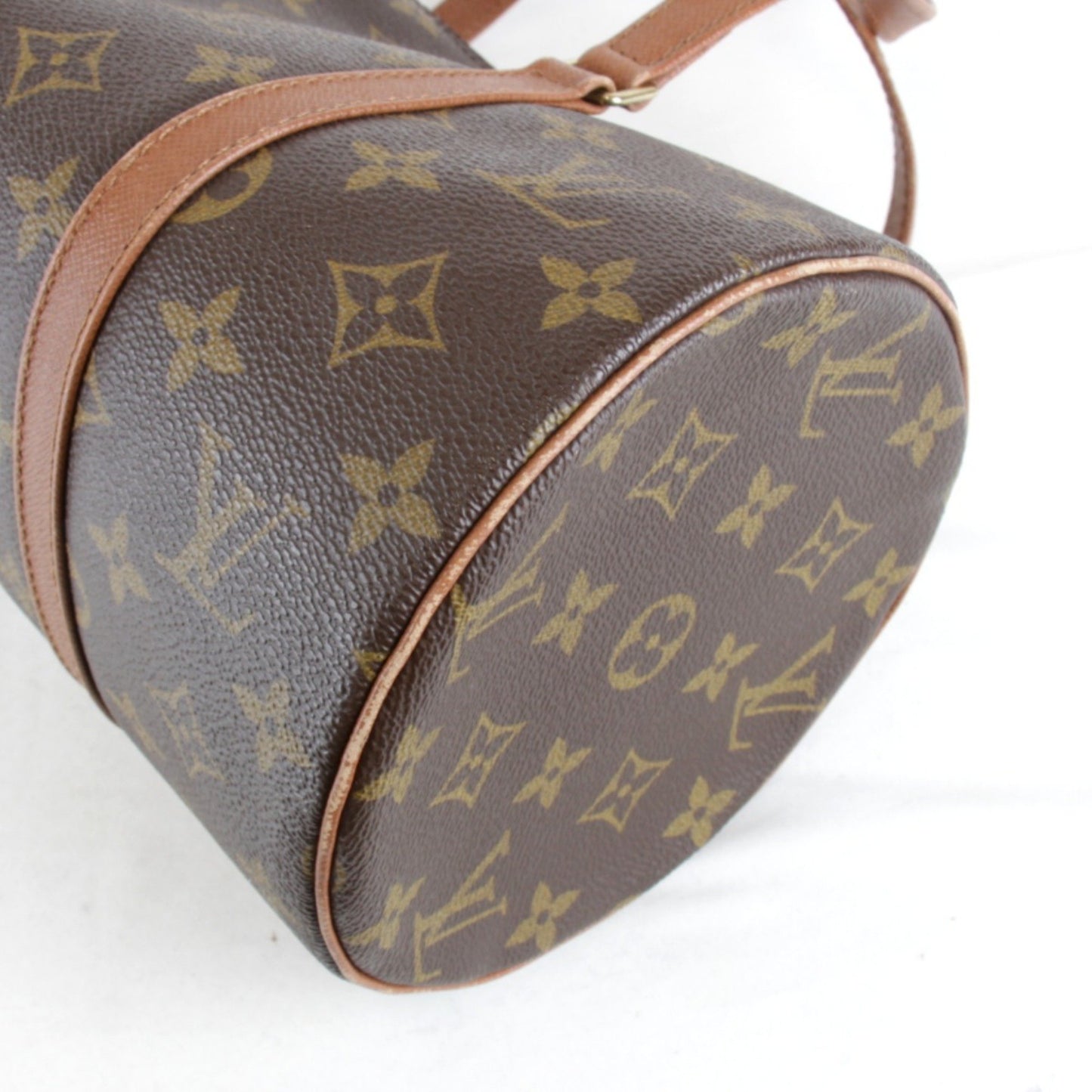 Louis Vuitton Papillon 30, Brown, Canvas, handbag