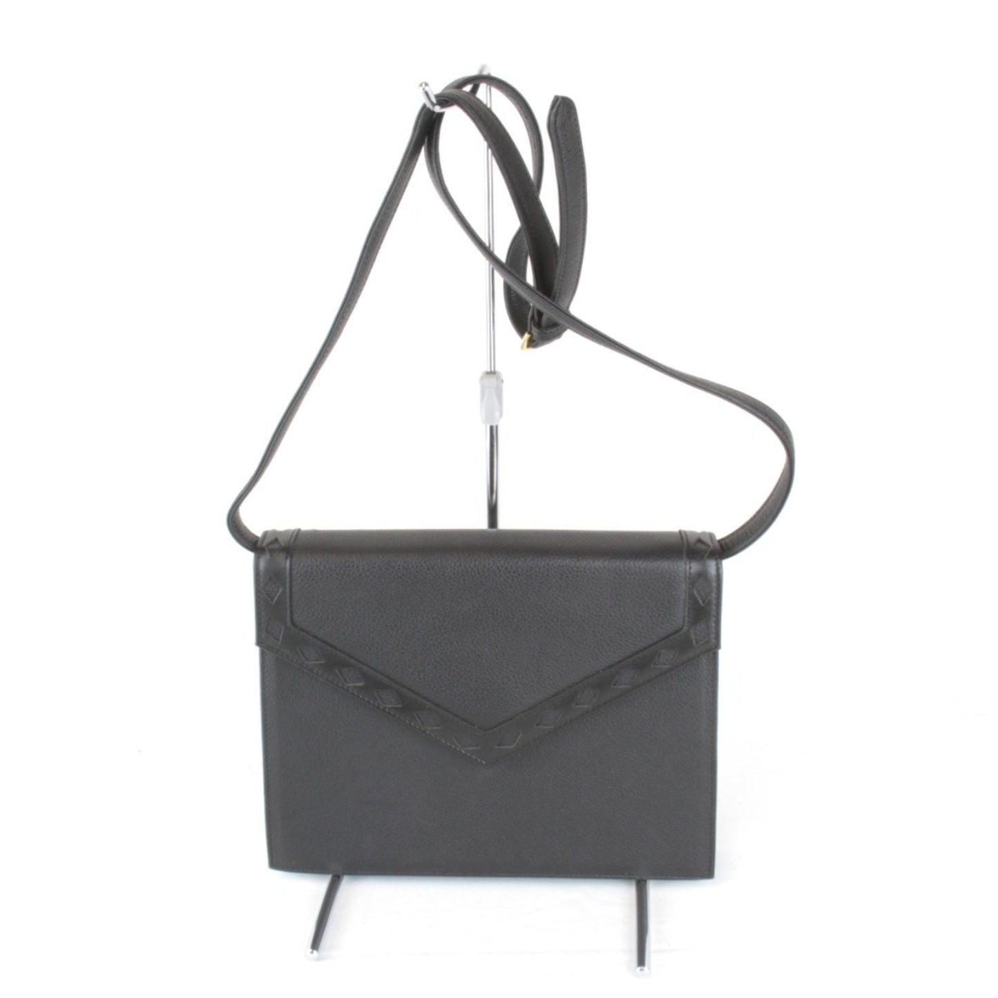Saint Laurent, Black, Leather, shoulder