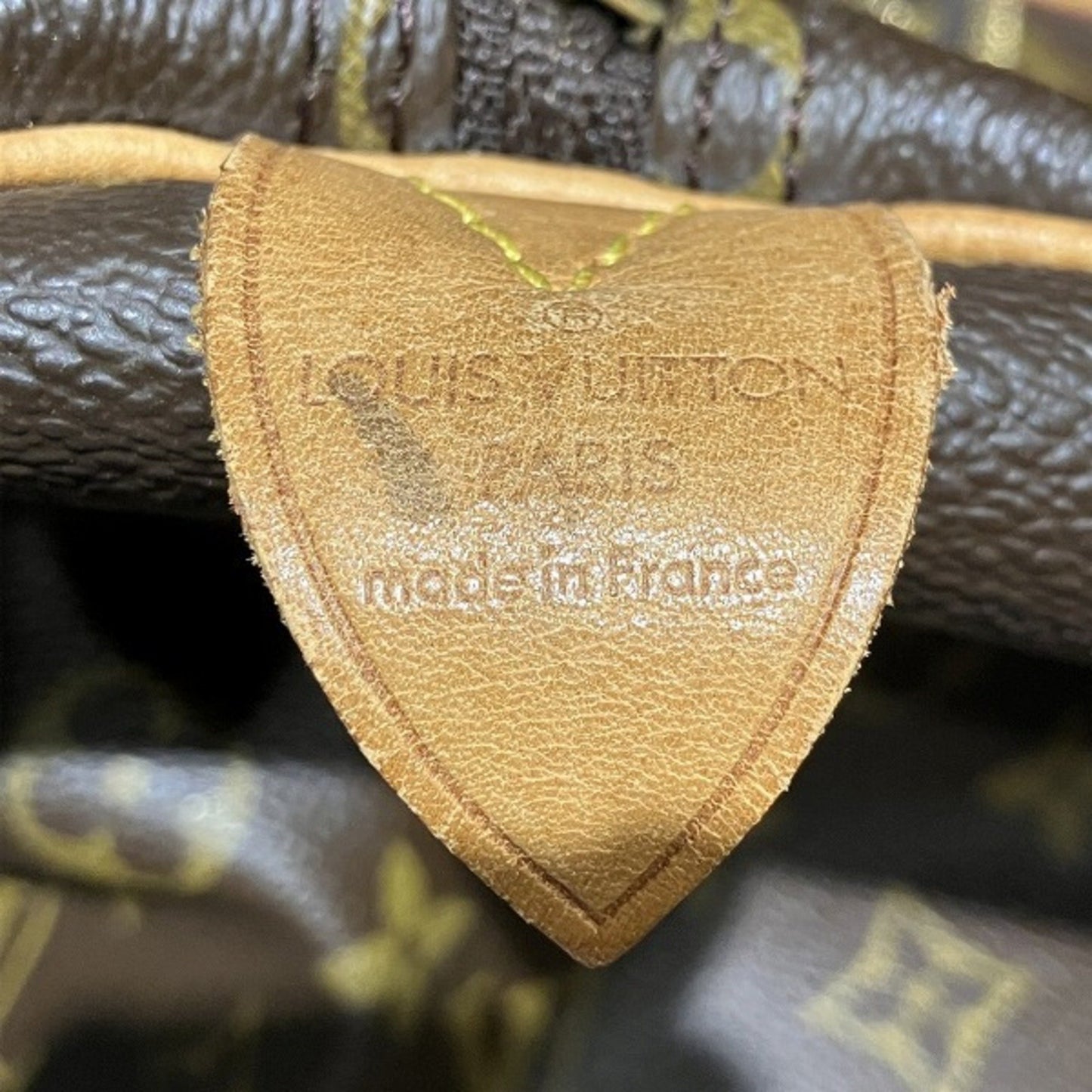 Louis Vuitton Keepall 55, Brown, Canvas, travel
