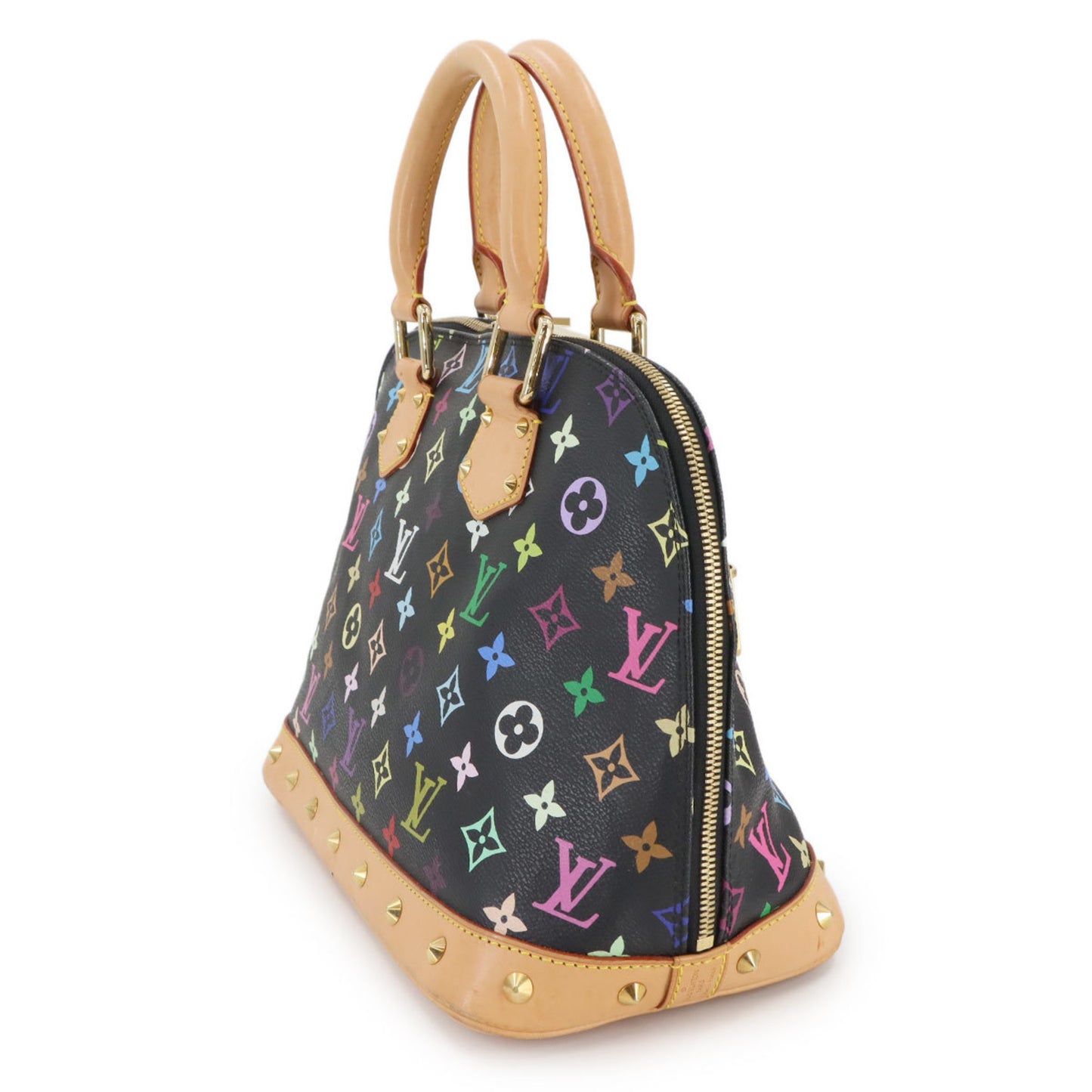 Louis Vuitton Alma, Multicolour, Canvas, handbag