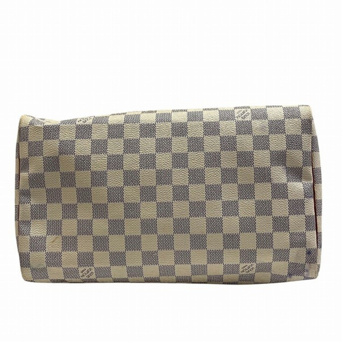 Louis Vuitton Speedy 30, White, Canvas, handbag