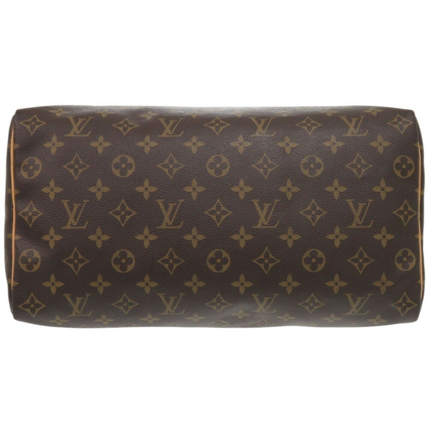 Louis Vuitton Speedy 35, Brown, Canvas, handbag