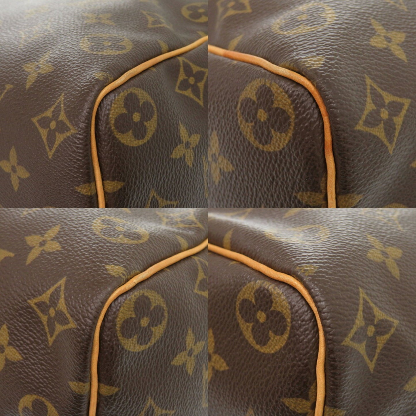 Louis Vuitton Speedy 35, Brown, Canvas, handbag