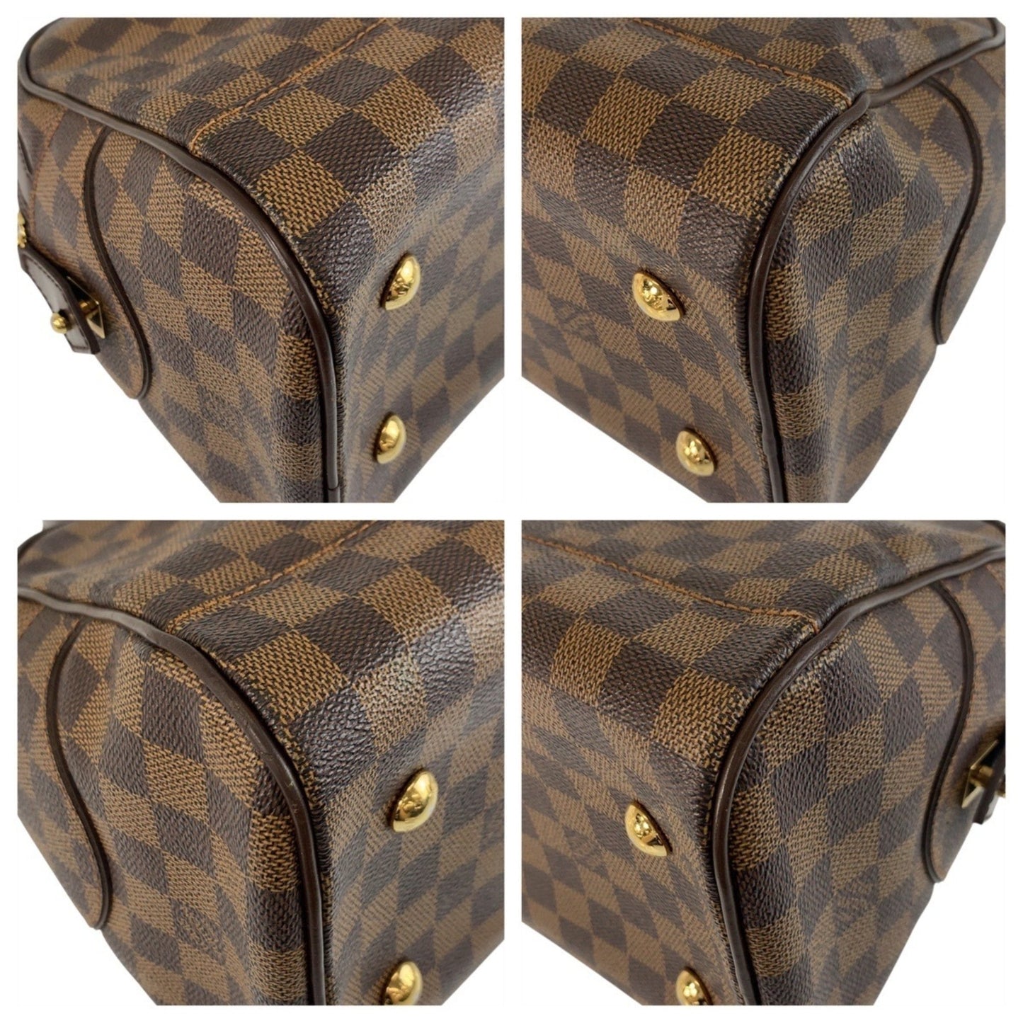 Louis Vuitton Duomo, Brown, Canvas, handbag