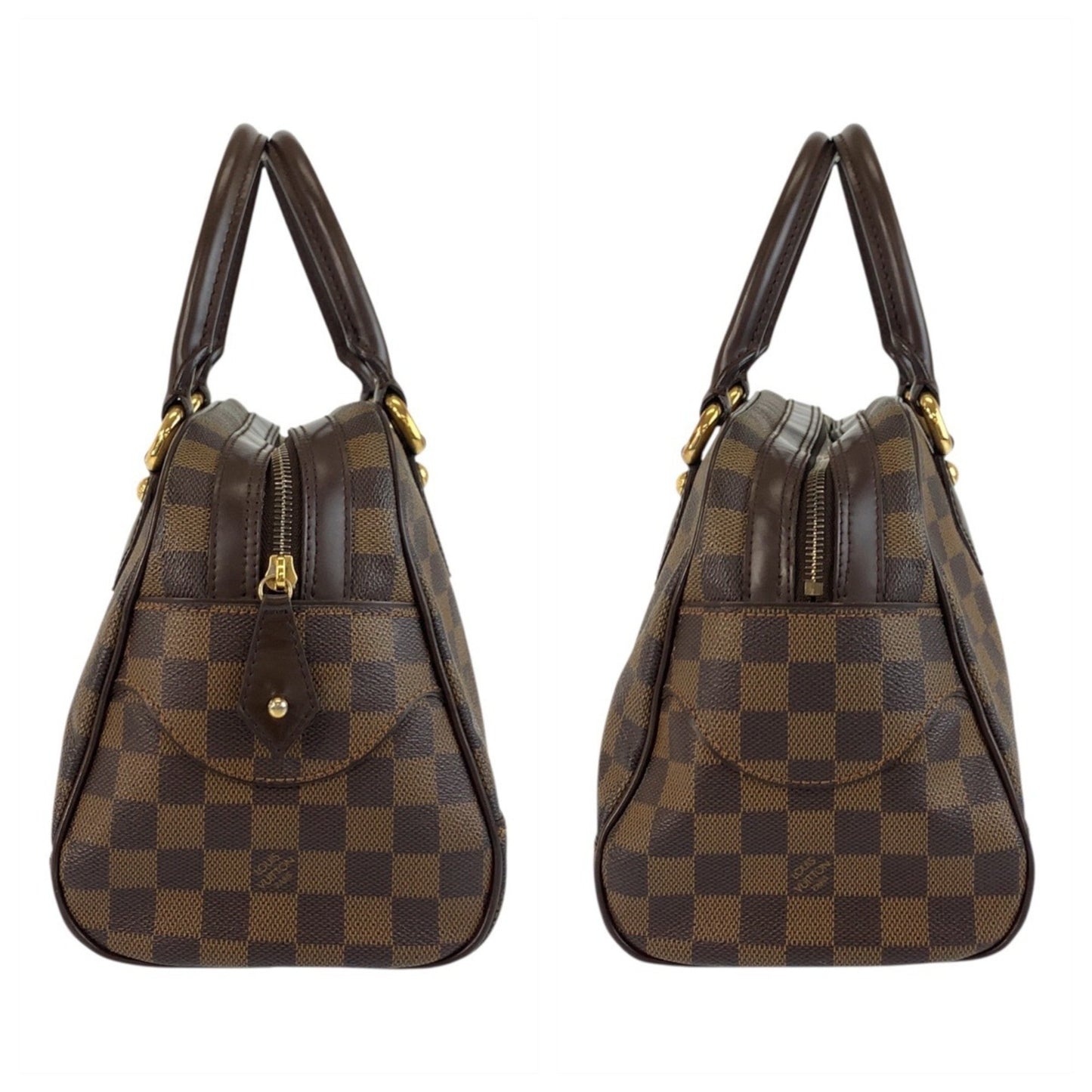 Louis Vuitton Duomo, Brown, Canvas, handbag