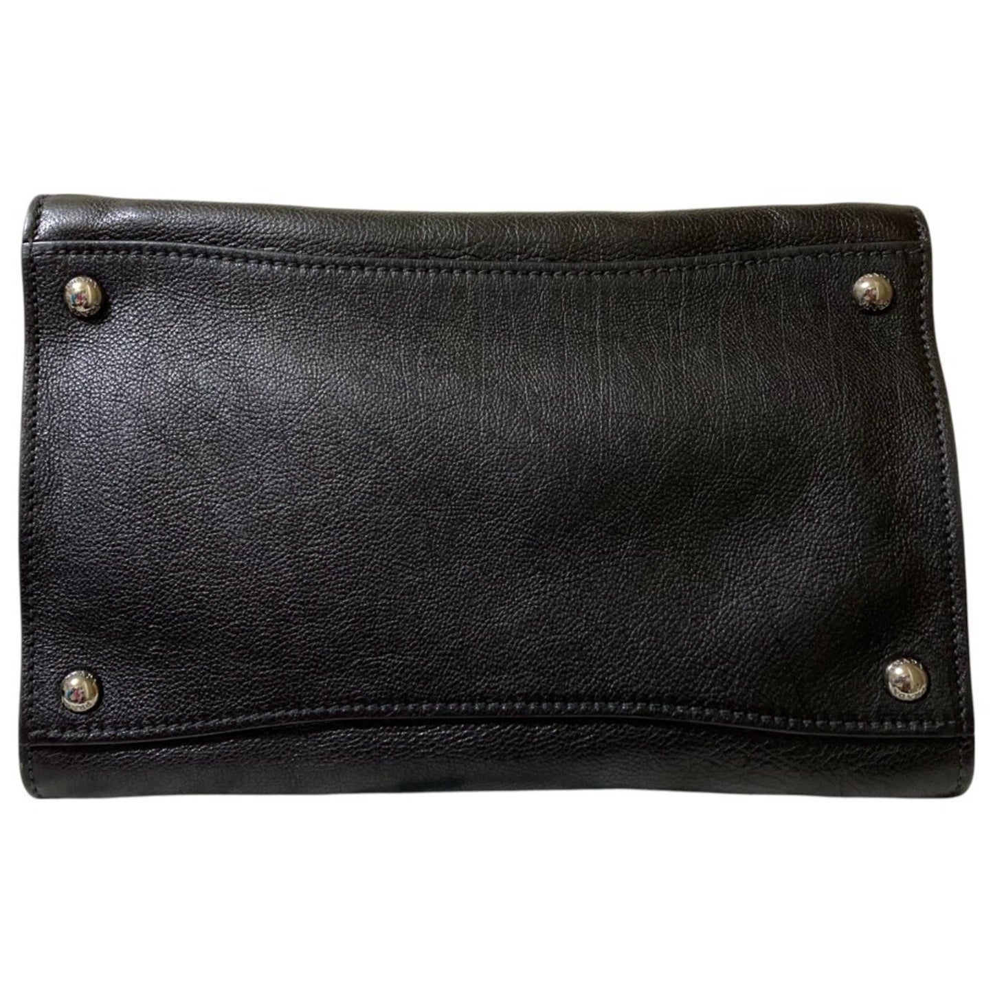 Prada Twin Pocket, Black, Leather, tote