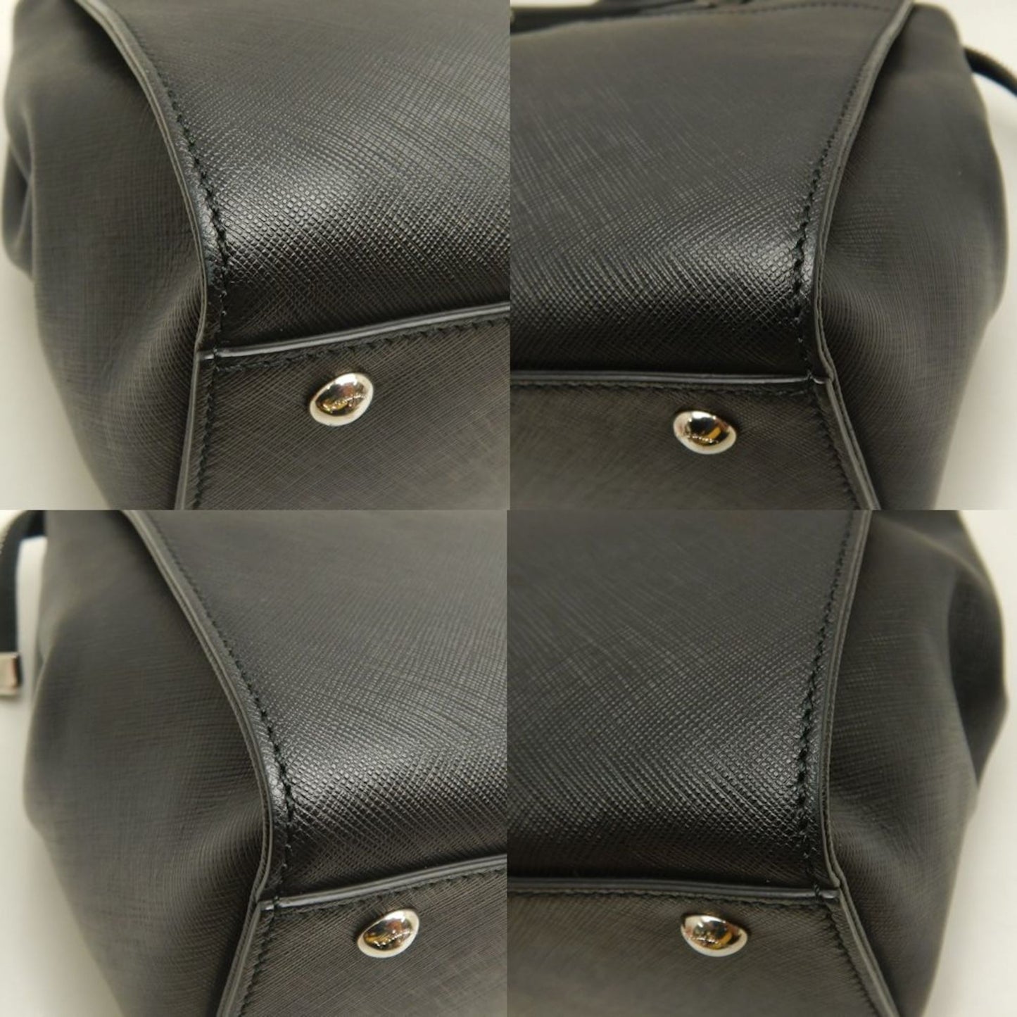Salvatore Ferragamo Briana, Black, Leather, handbag
