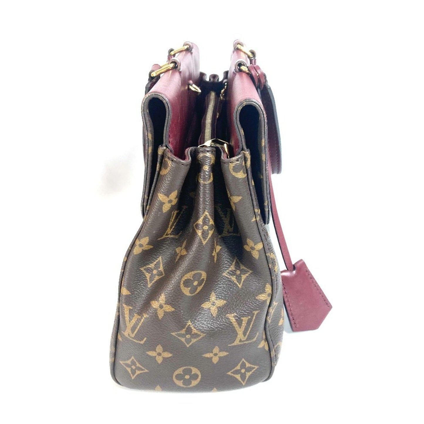 Louis Vuitton Venice, Brown, Canvas, handbag
