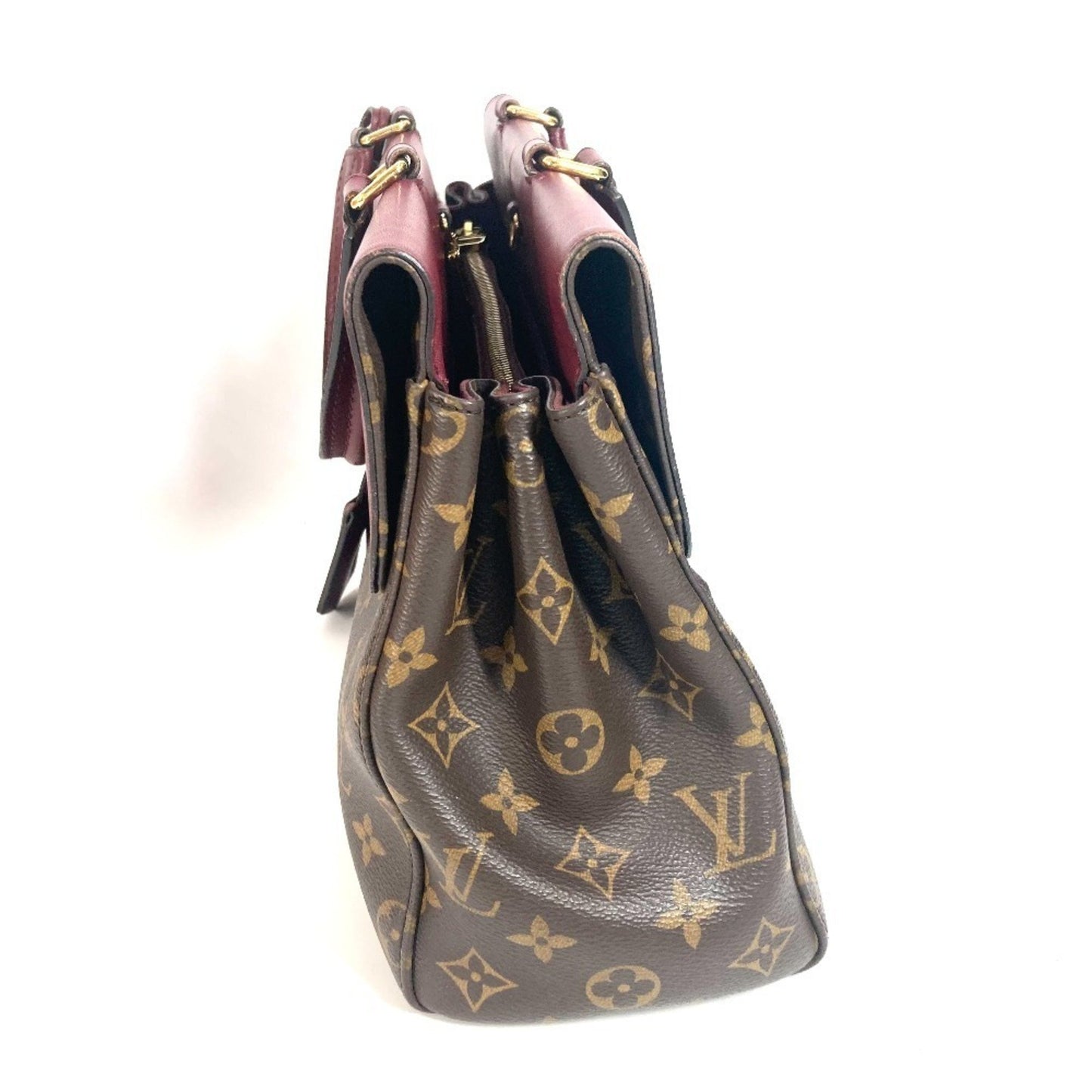 Louis Vuitton Venice, Brown, Canvas, handbag