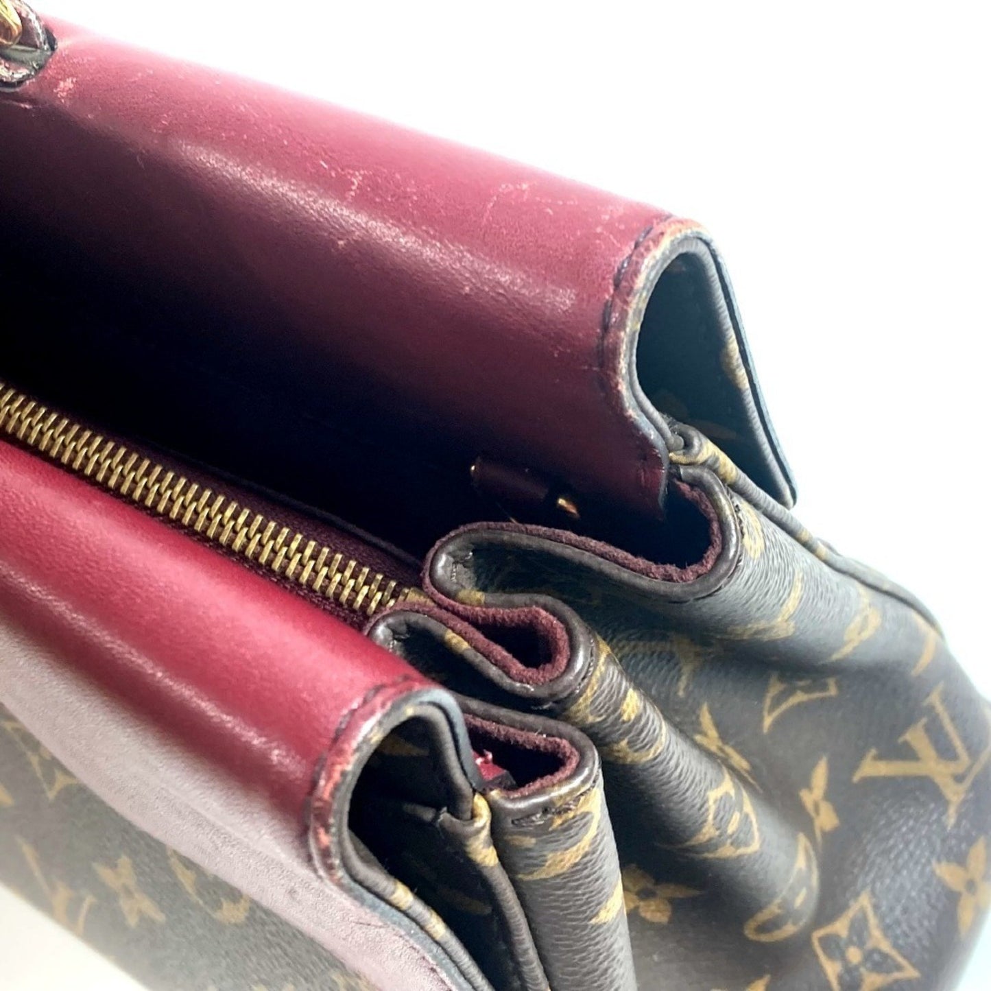 Louis Vuitton Venice, Brown, Canvas, handbag