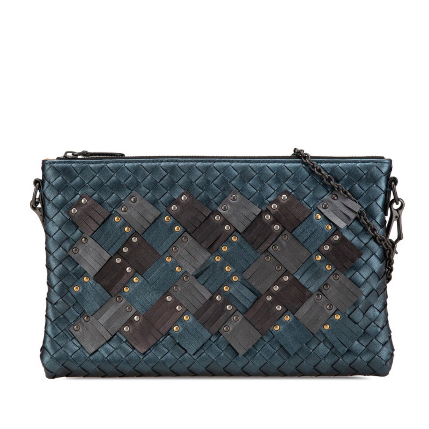 Bottega Veneta Intrecciato, Brown, Leather, shoulder