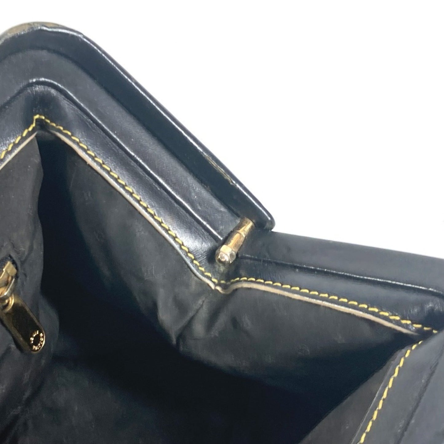 Louis Vuitton Suhali, Black, Leather, handbag