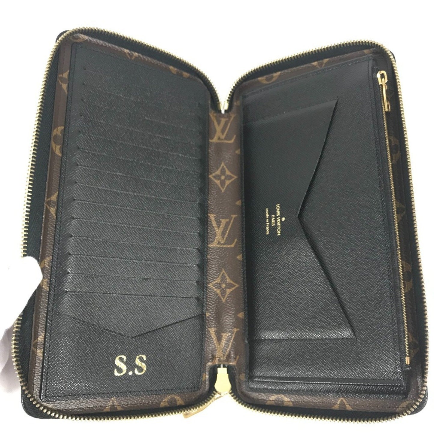 Louis Vuitton Daily, Black, Canvas, wallet