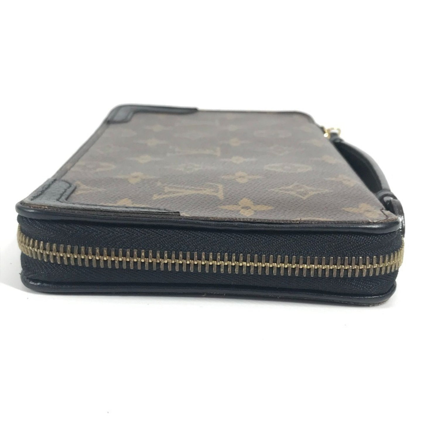 Louis Vuitton Daily, Black, Canvas, wallet